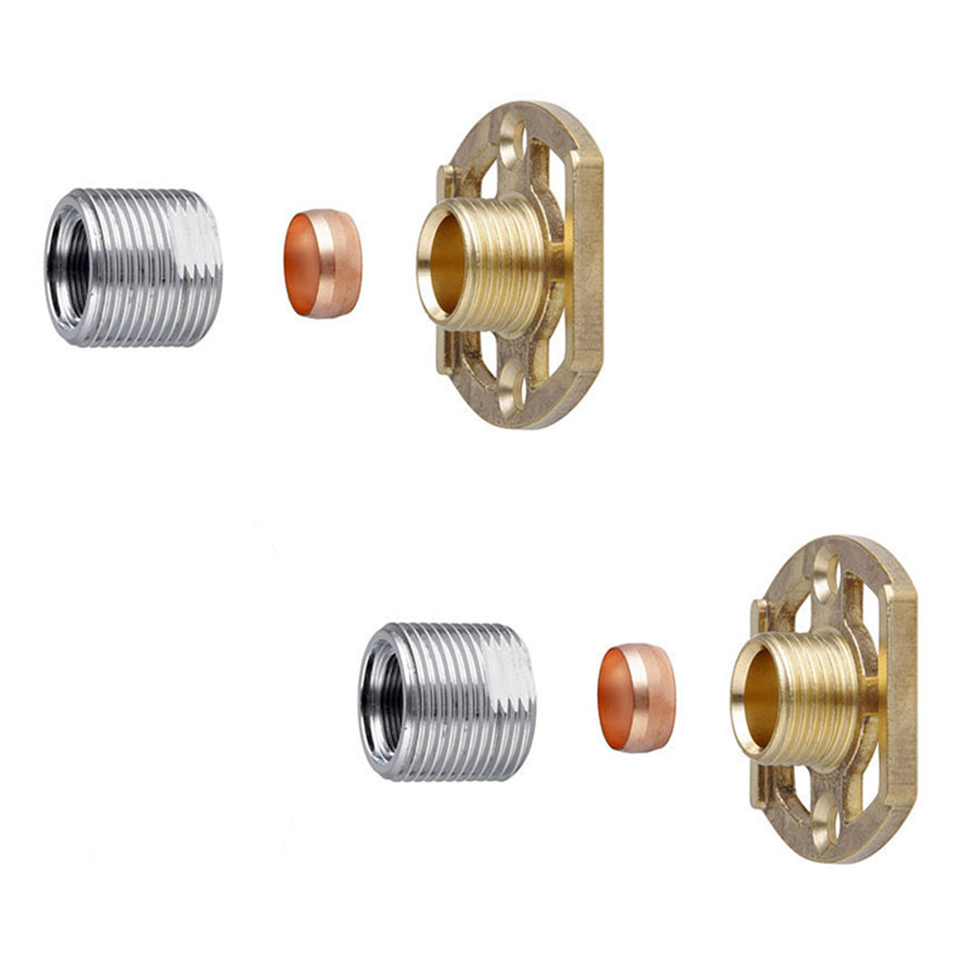 Kartell K-Vit Fast Fix Shower Brackets - SHO100FF