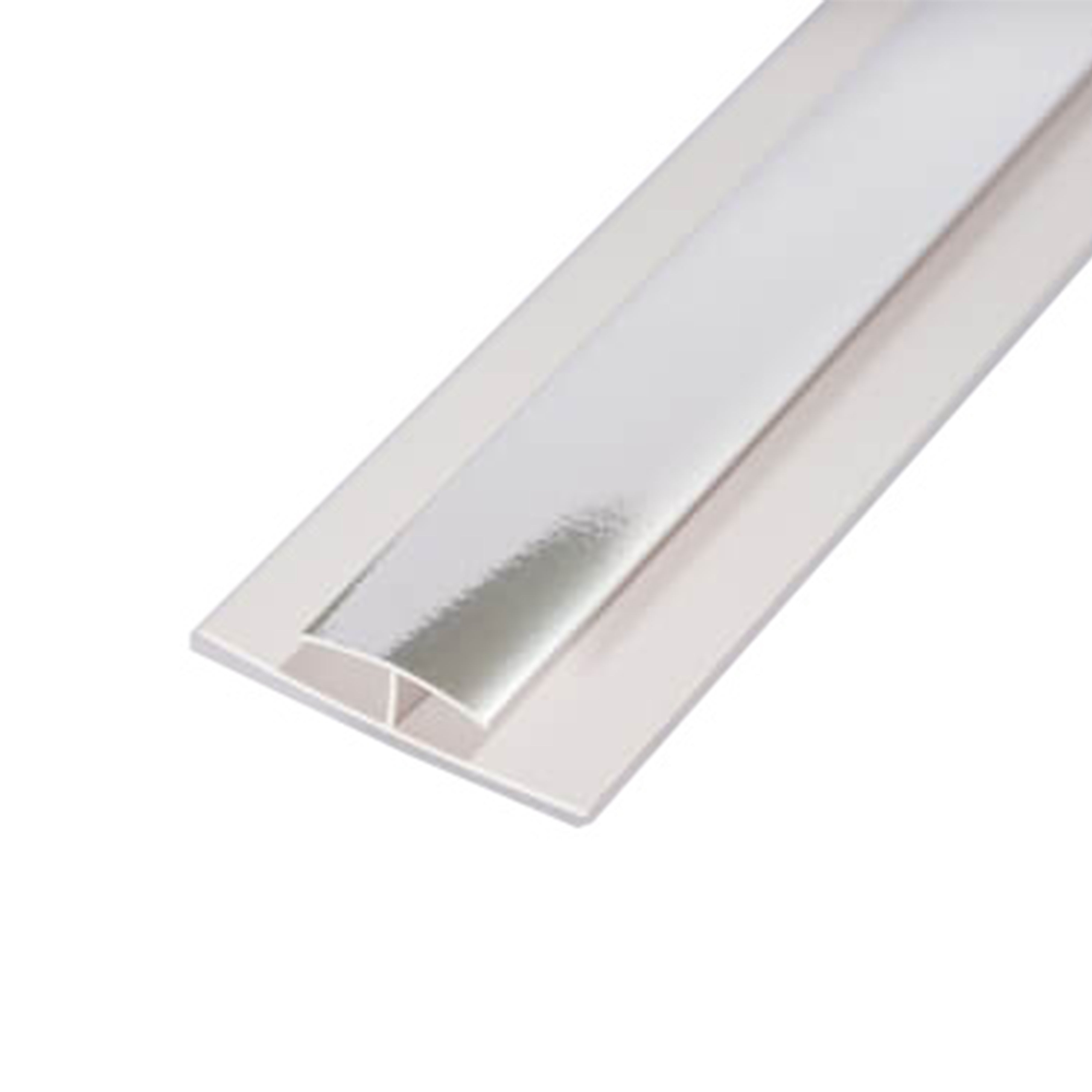 Kartell K-Vit H Joint Trim Chrome 10mm x 40mm x 2400mm - WPT10-HJC