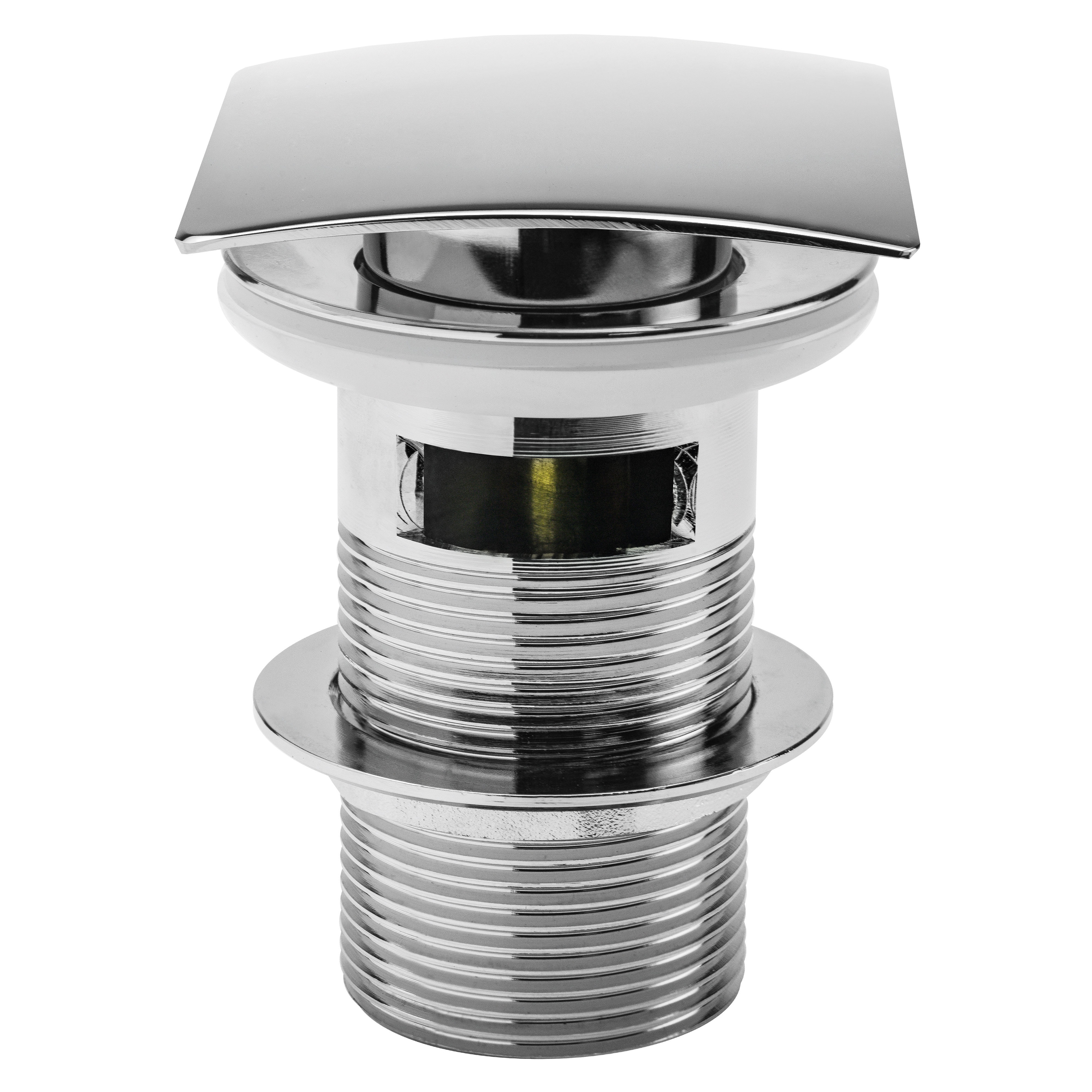 Kartell K-Vit Square Sprung Plug Basin Waste - WAS036