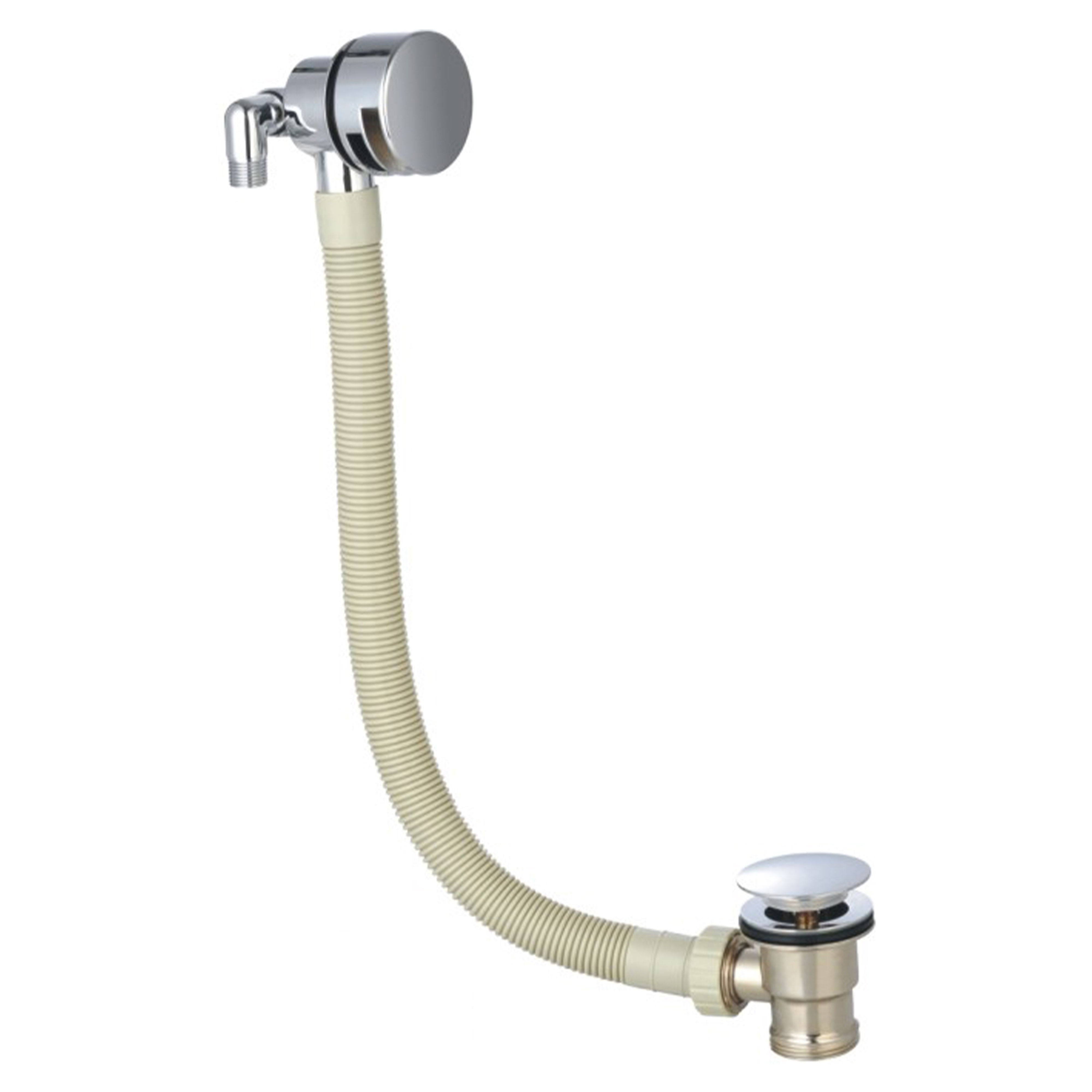 Kartell K-Vit Bath Overflow Filler with Combined Waste - WAS101
