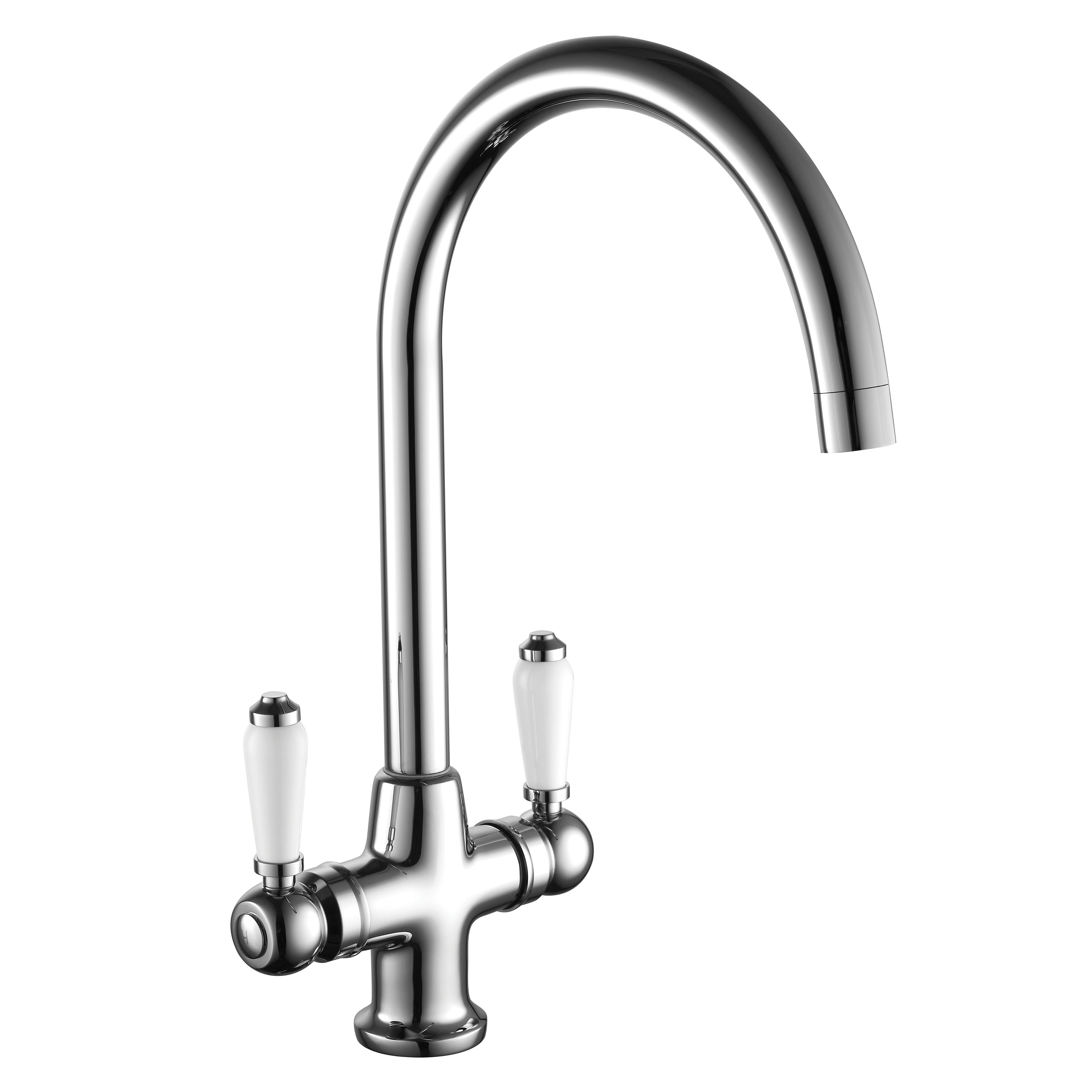 Kartell K-Vit Buckingham Traditional Kitchen Sink Mixer Tap - KST015
