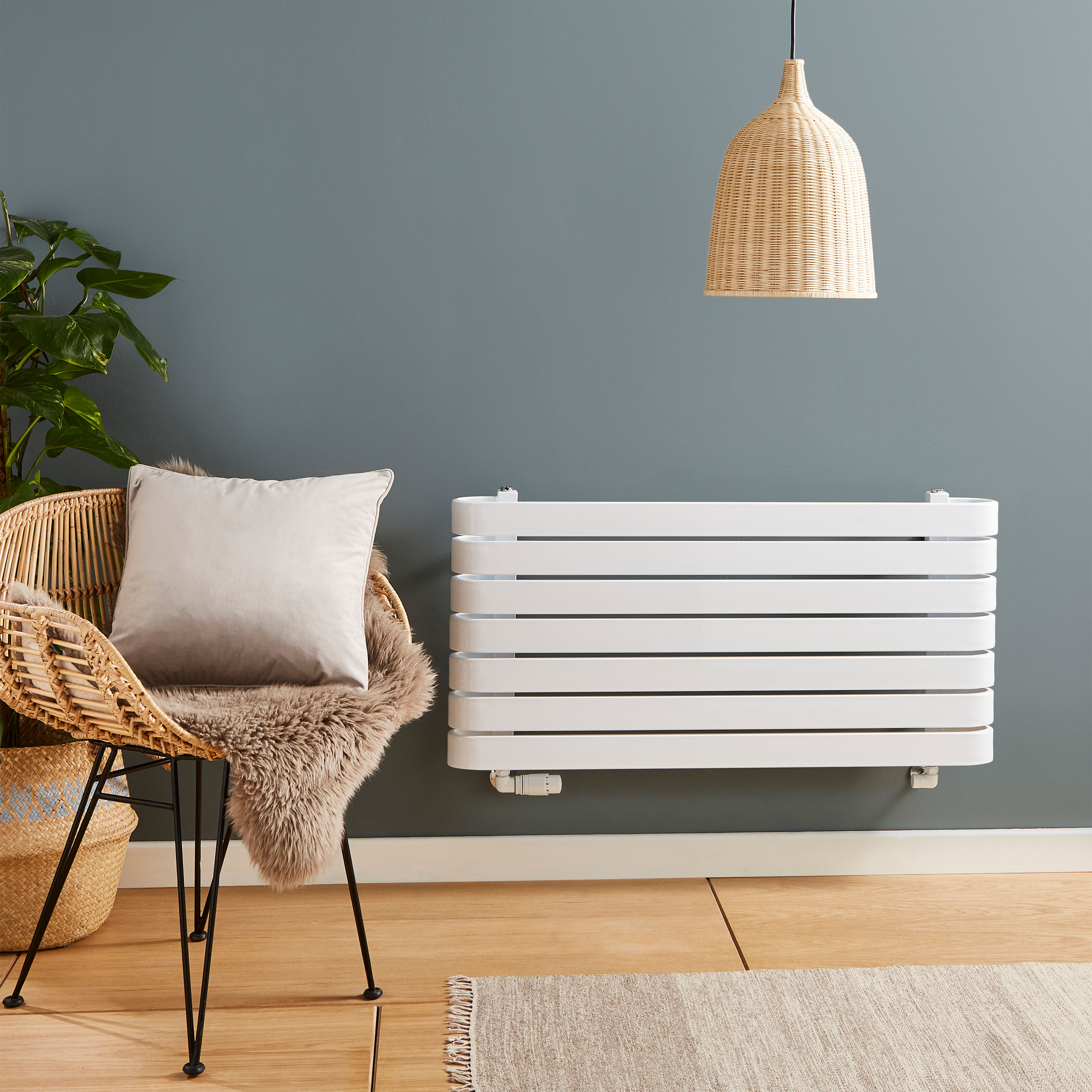 Kartell K-Rad Denver Radiator White 600mm x 500mm DEN500-600WT