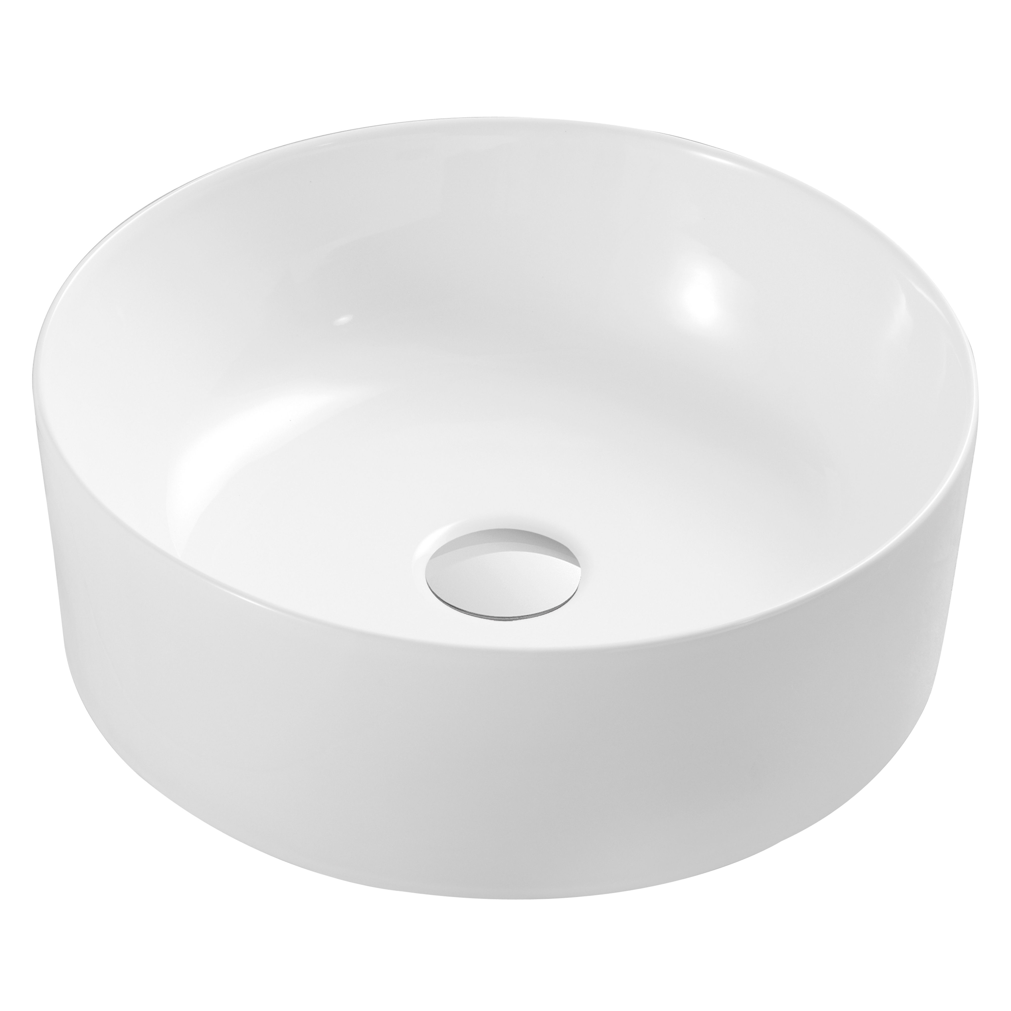 Kartell K-Vit Lois Round Countertop Basin 425mm