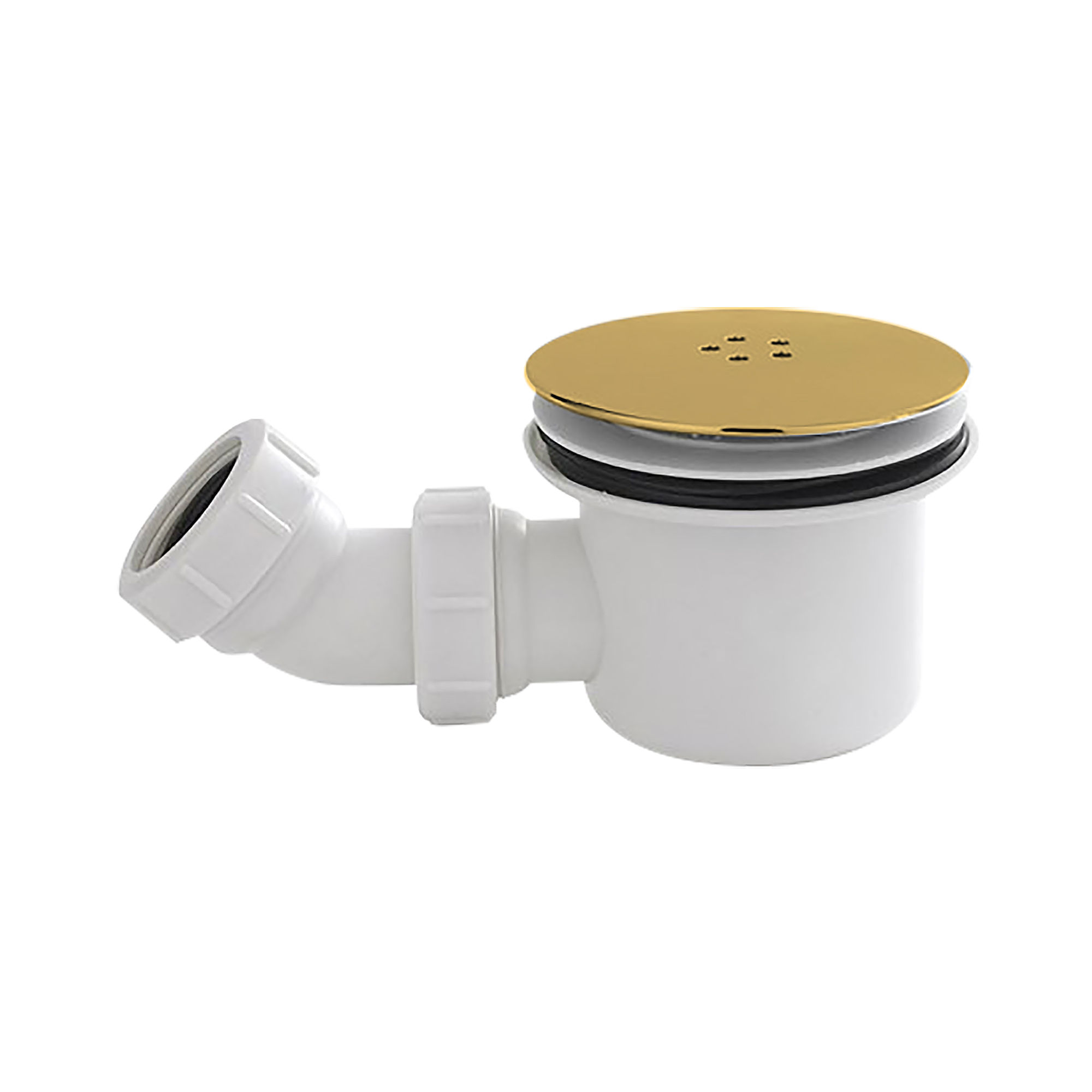 K-Vit Fast Flow Shower Waste Brass 90mm - FFW90-BRASS