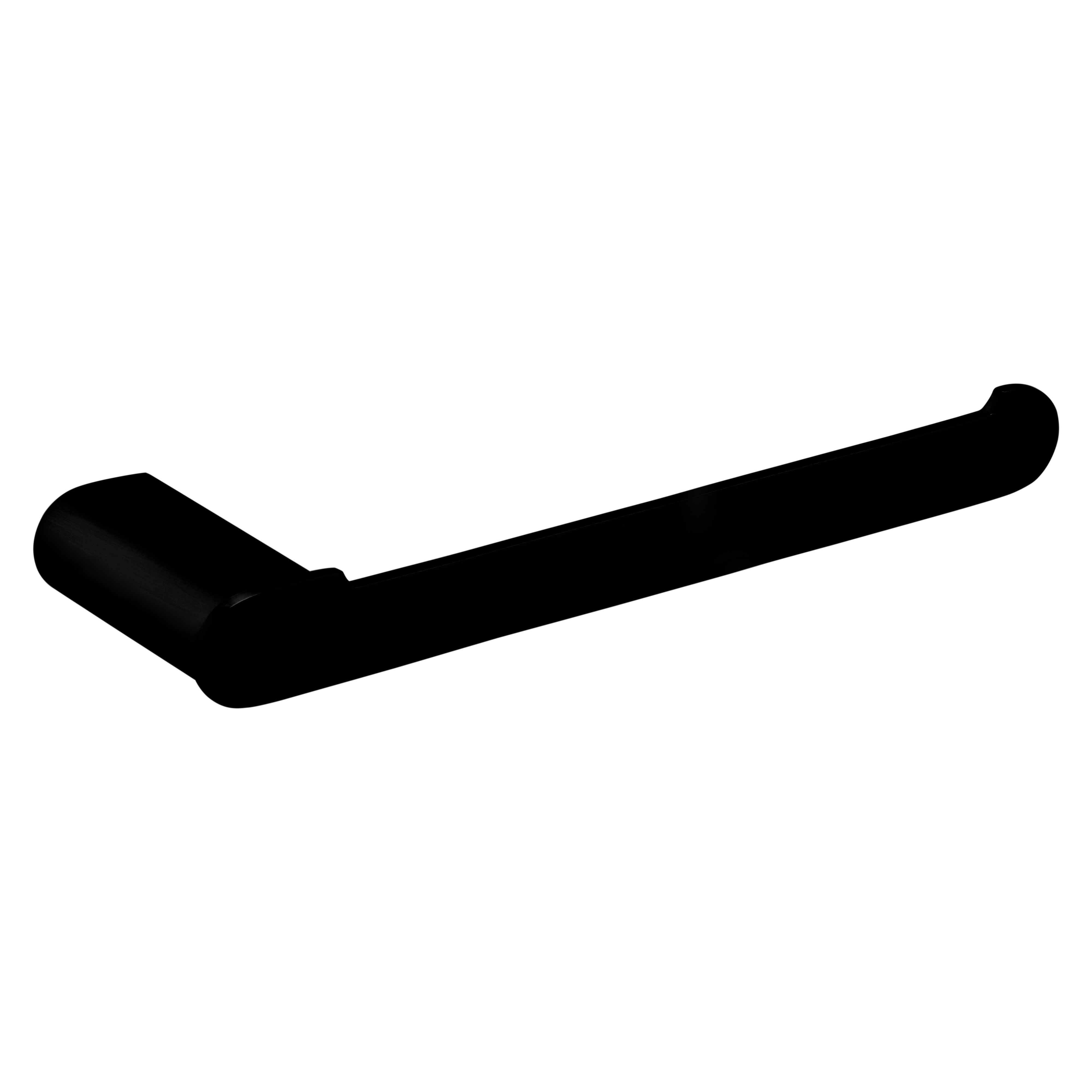 Kartell K-Vit Nero Round Towel Rail Black - ACC212NR