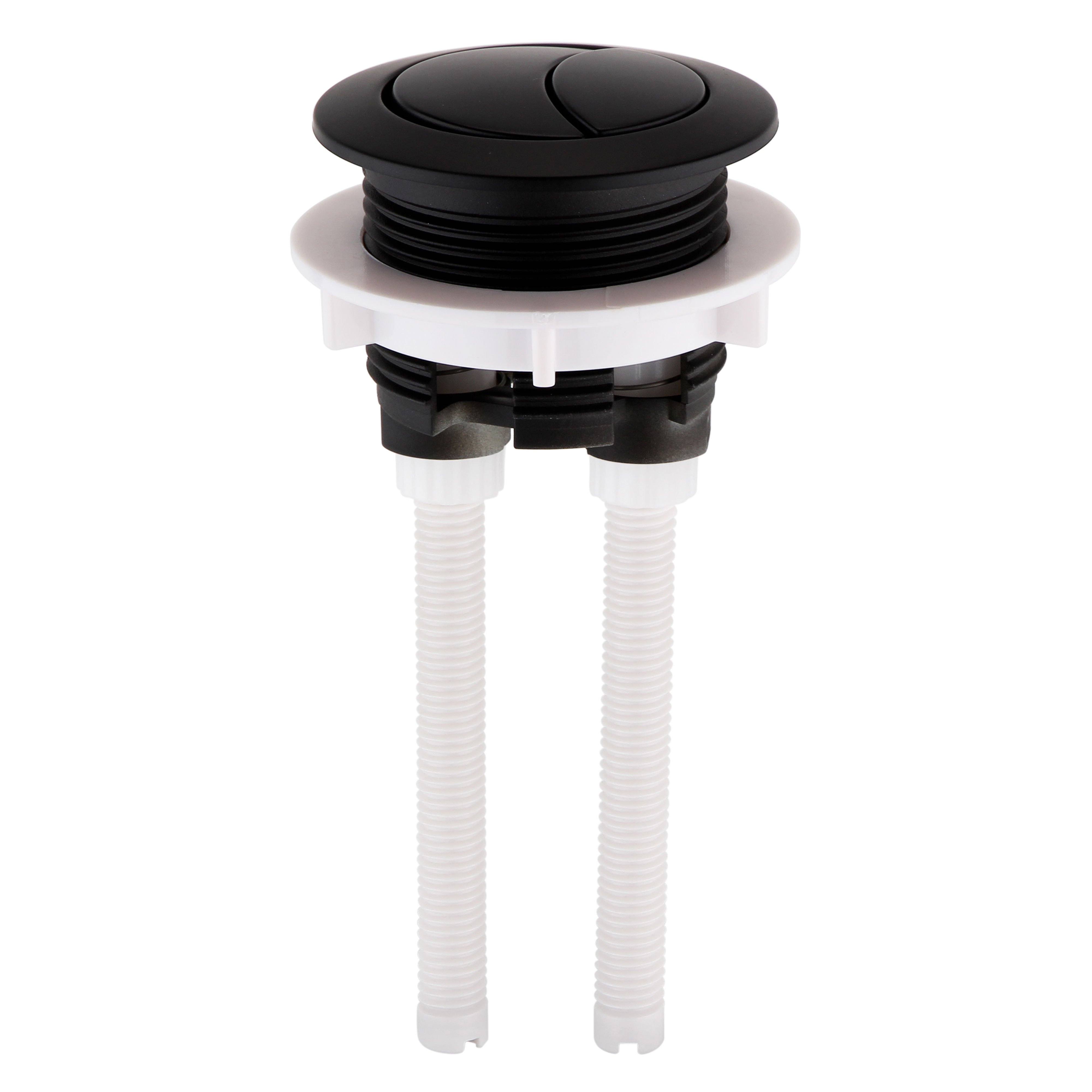 Kartell K-Vit Series 600 Cistern Push Button Matt Black