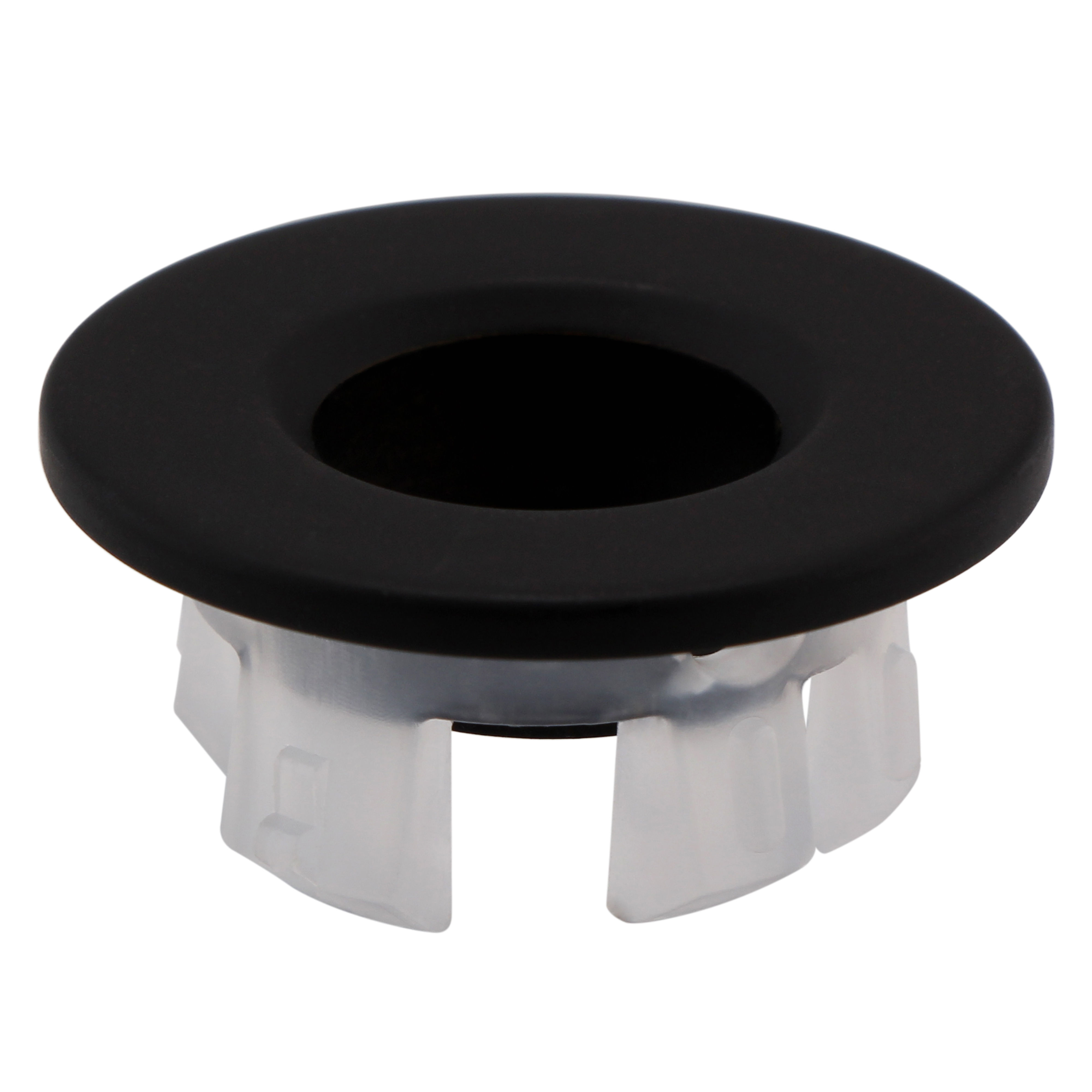 Kartell K-Vit Nero Basin Overflow Cover Black - BOC01BL