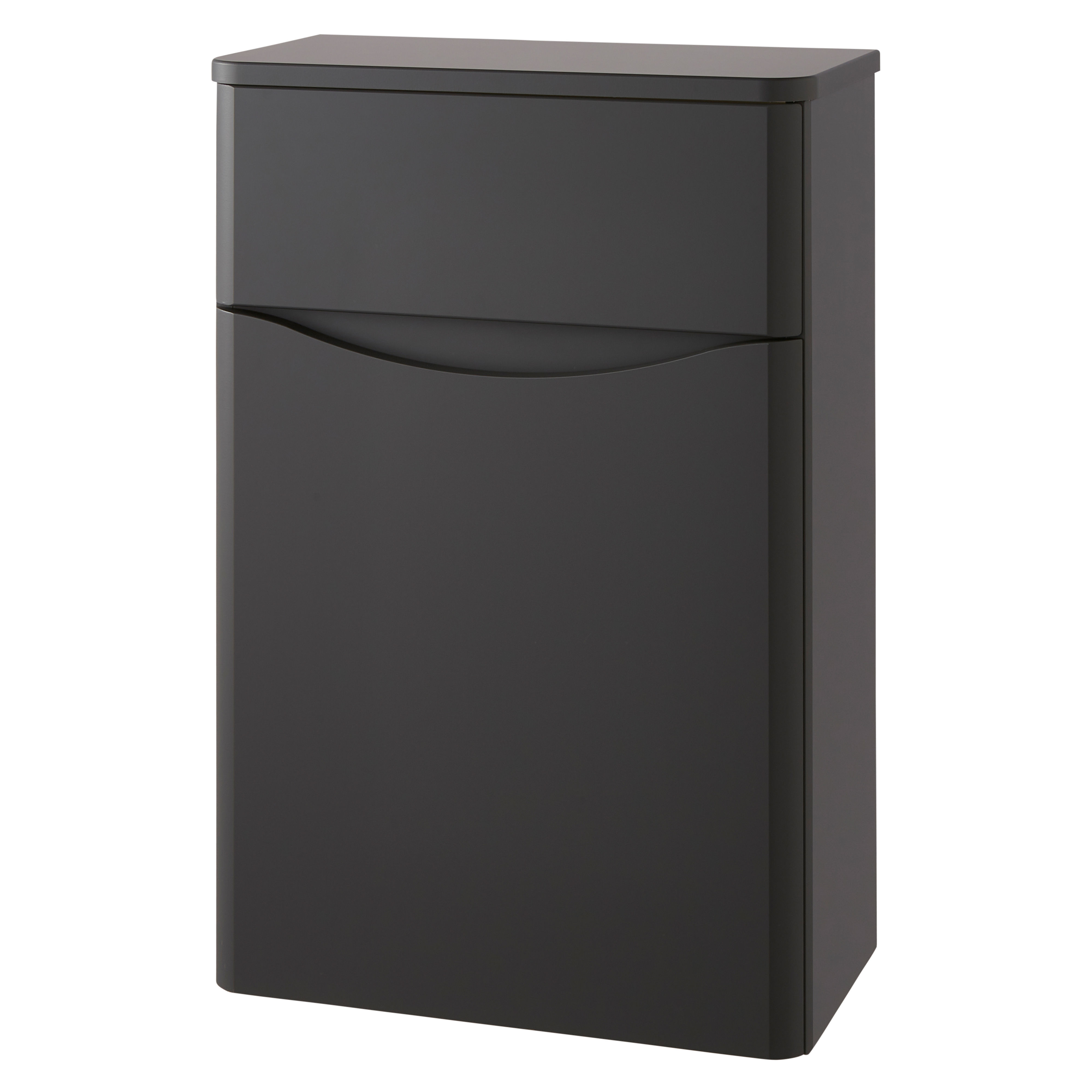 Kartell K-Vit Arc WC Unit Graphite 500mm - ARC500WC-G