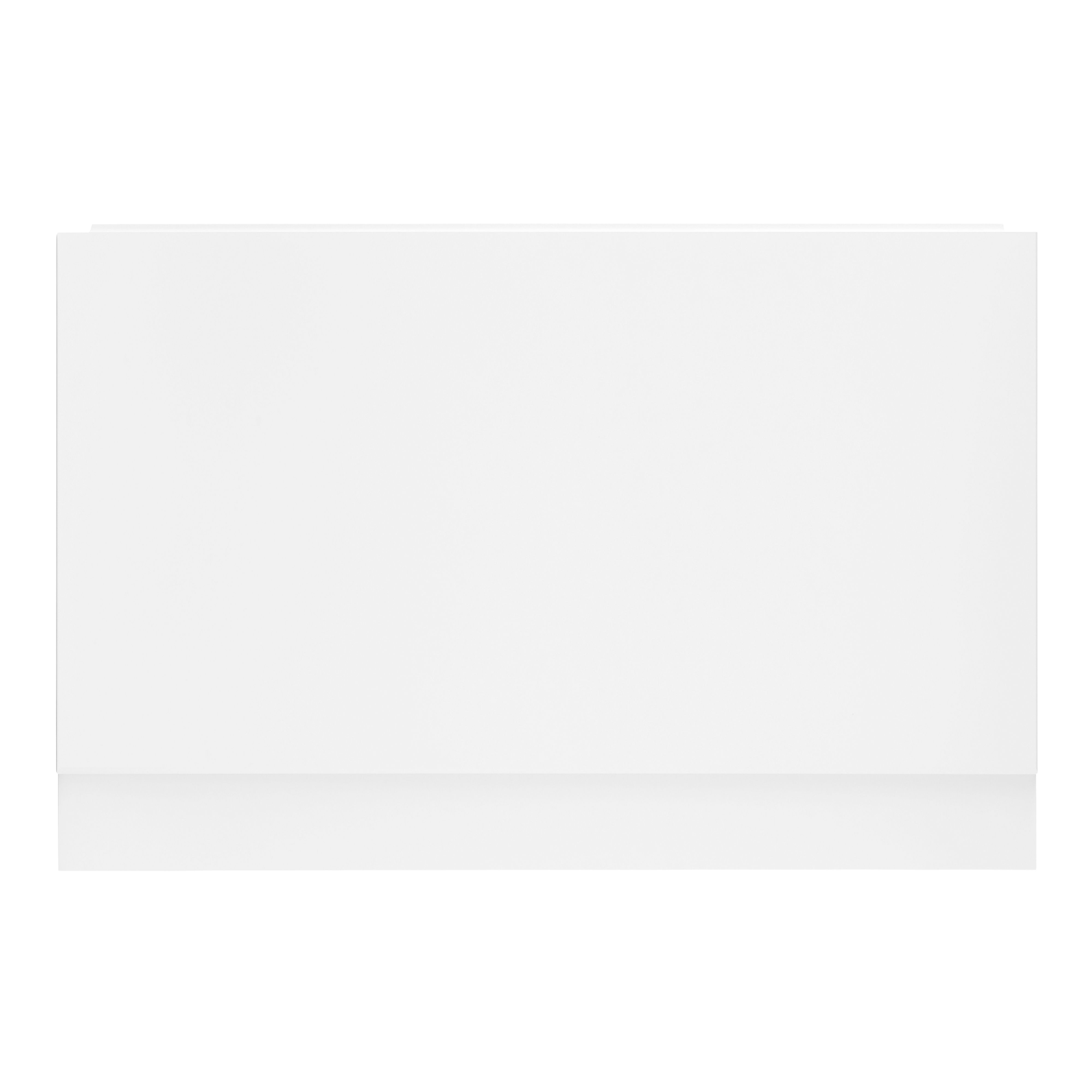 Kartell K-Vit Arc 2-Piece End Bath Panel White 800mm x 590mm