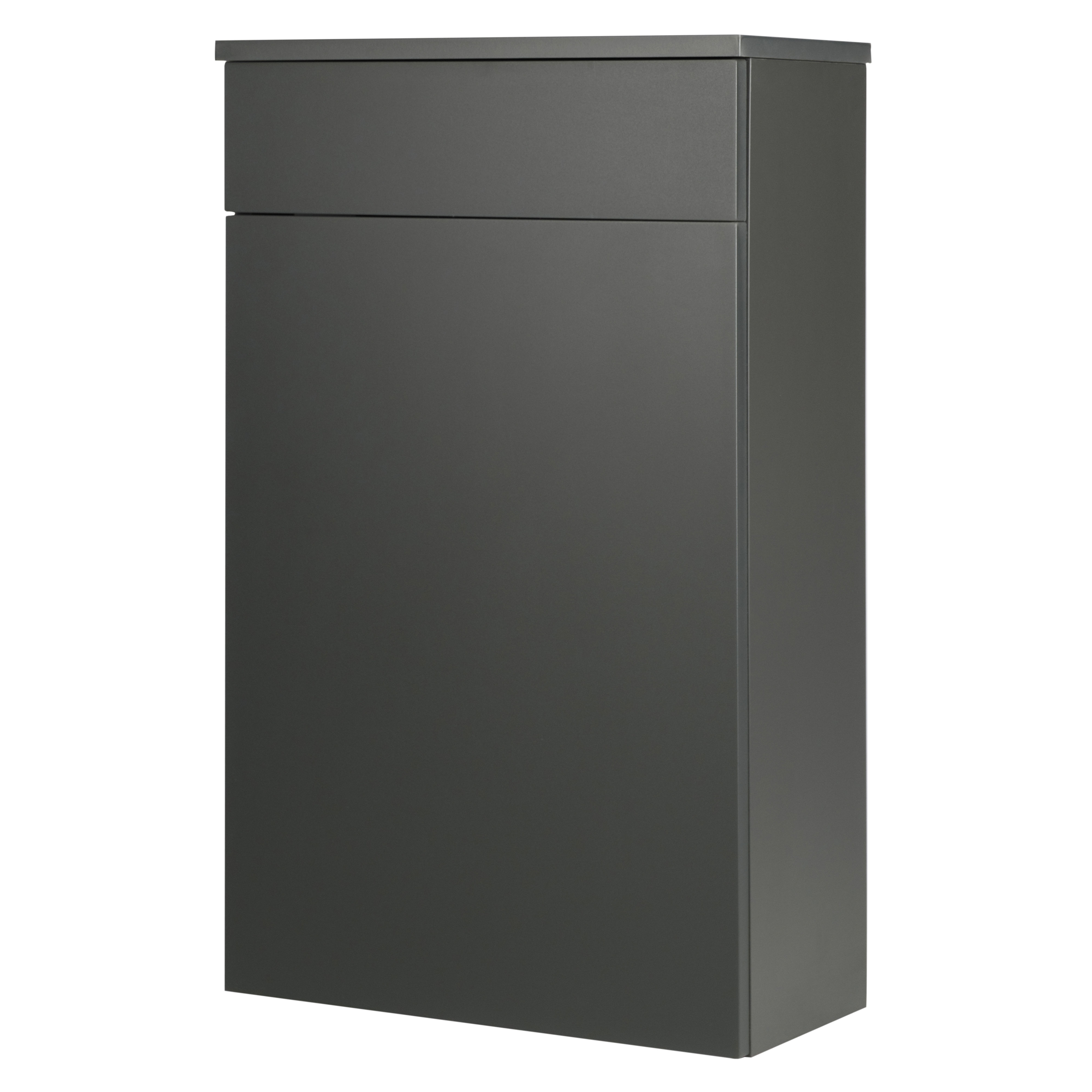 Kartell K-Vit Kore WC Unit Dark Grey 500mm - KOR500WC-G