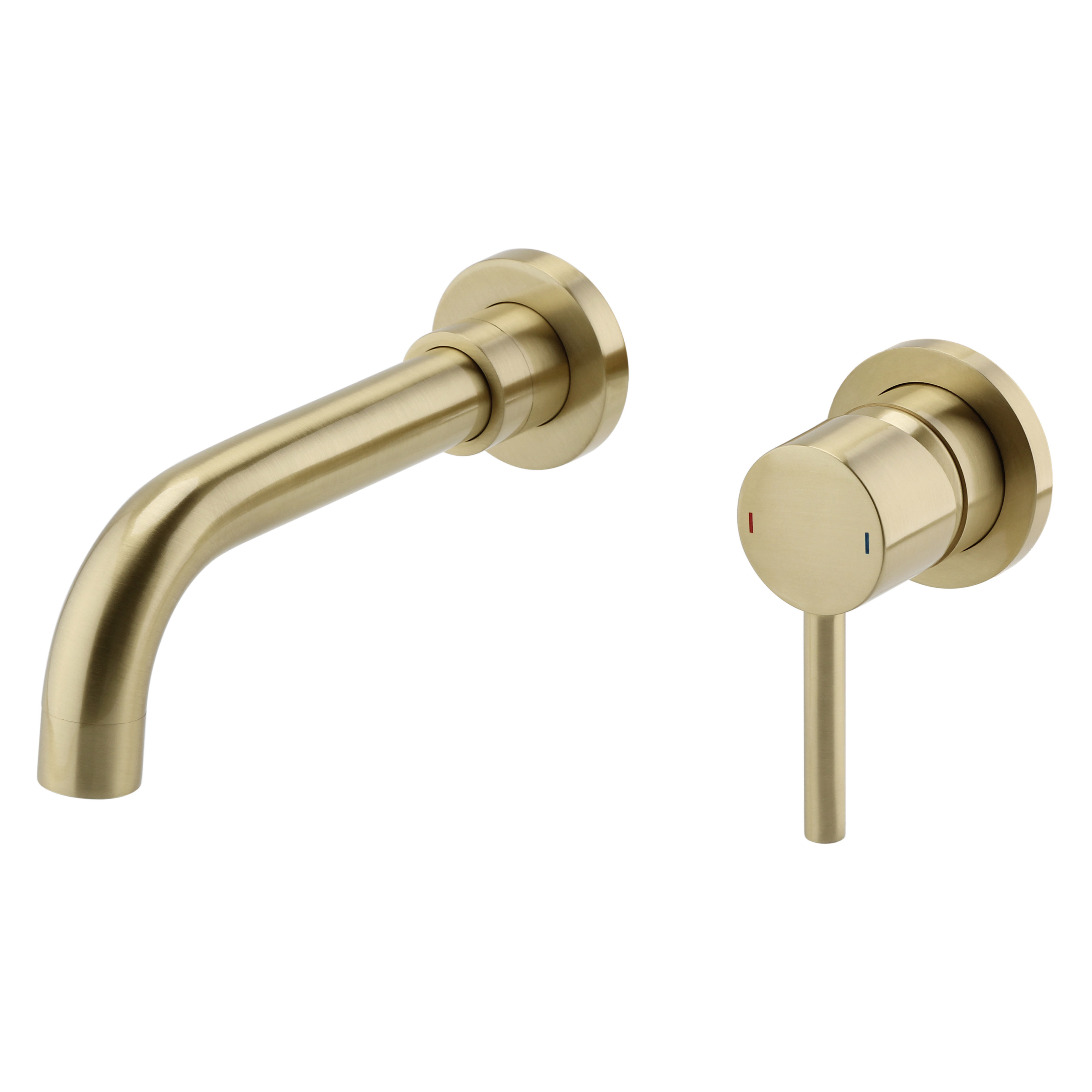 Kartell K-Vit Ottone Wall Mounted Basin Mixer Tap - TAP425OT