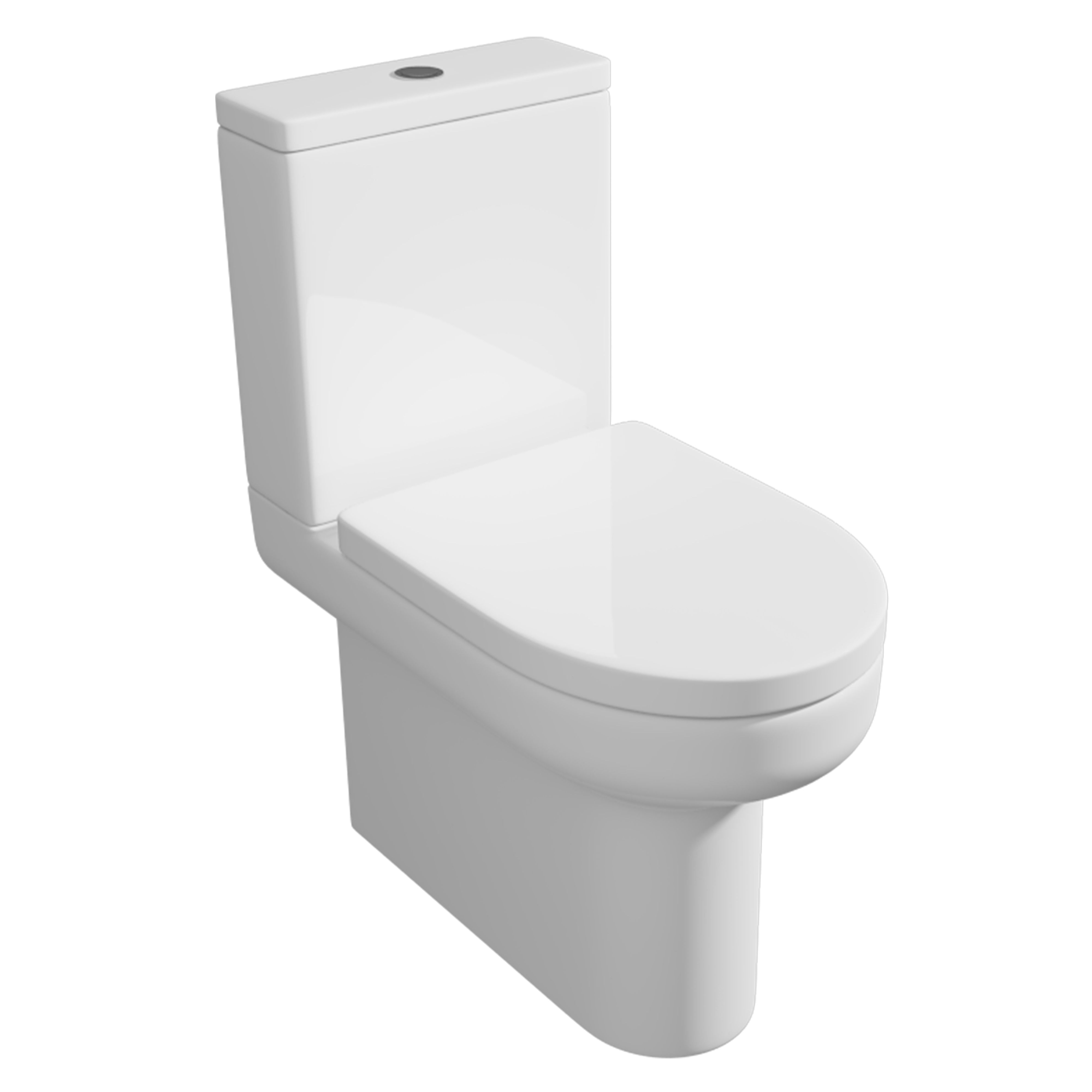 Kartell K-Vit Bijoux Close to Wall Rimless Close Coupled Pan