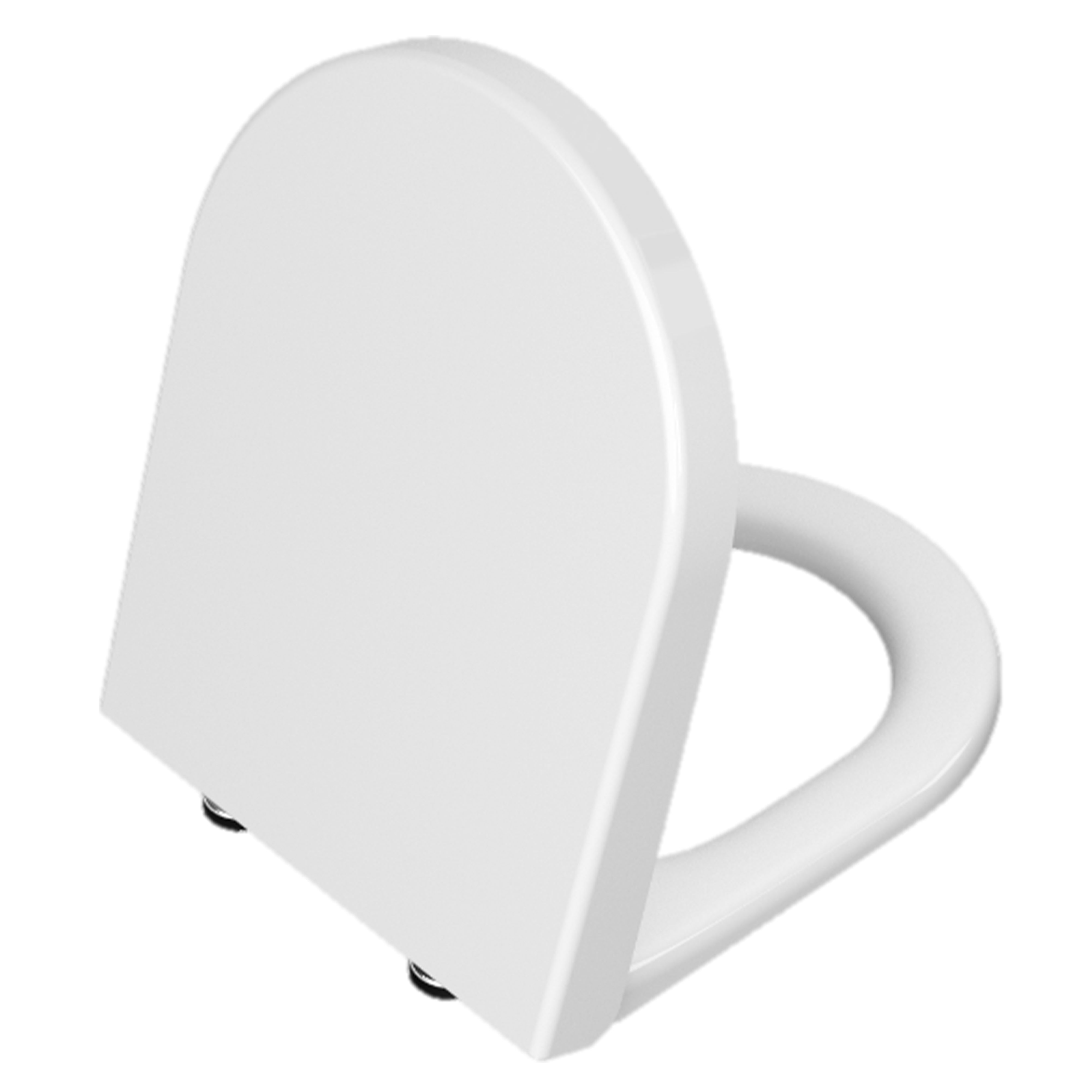 Kartell K-Vit Style D-Shaped Soft Close Toilet Seat