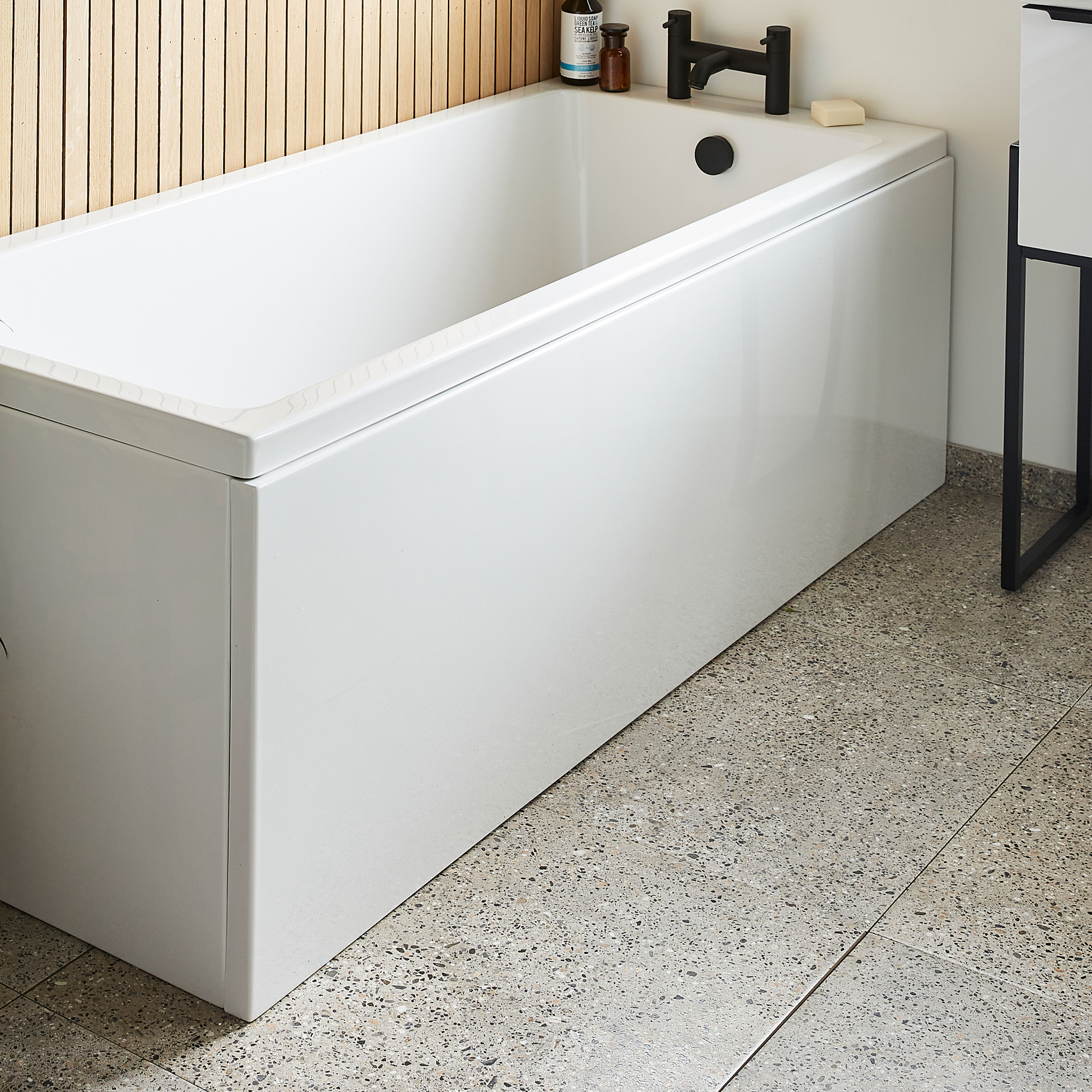 Kartell K-Vit Ultimate Reinforced Front Bath Panel White 1650mm x 515mm