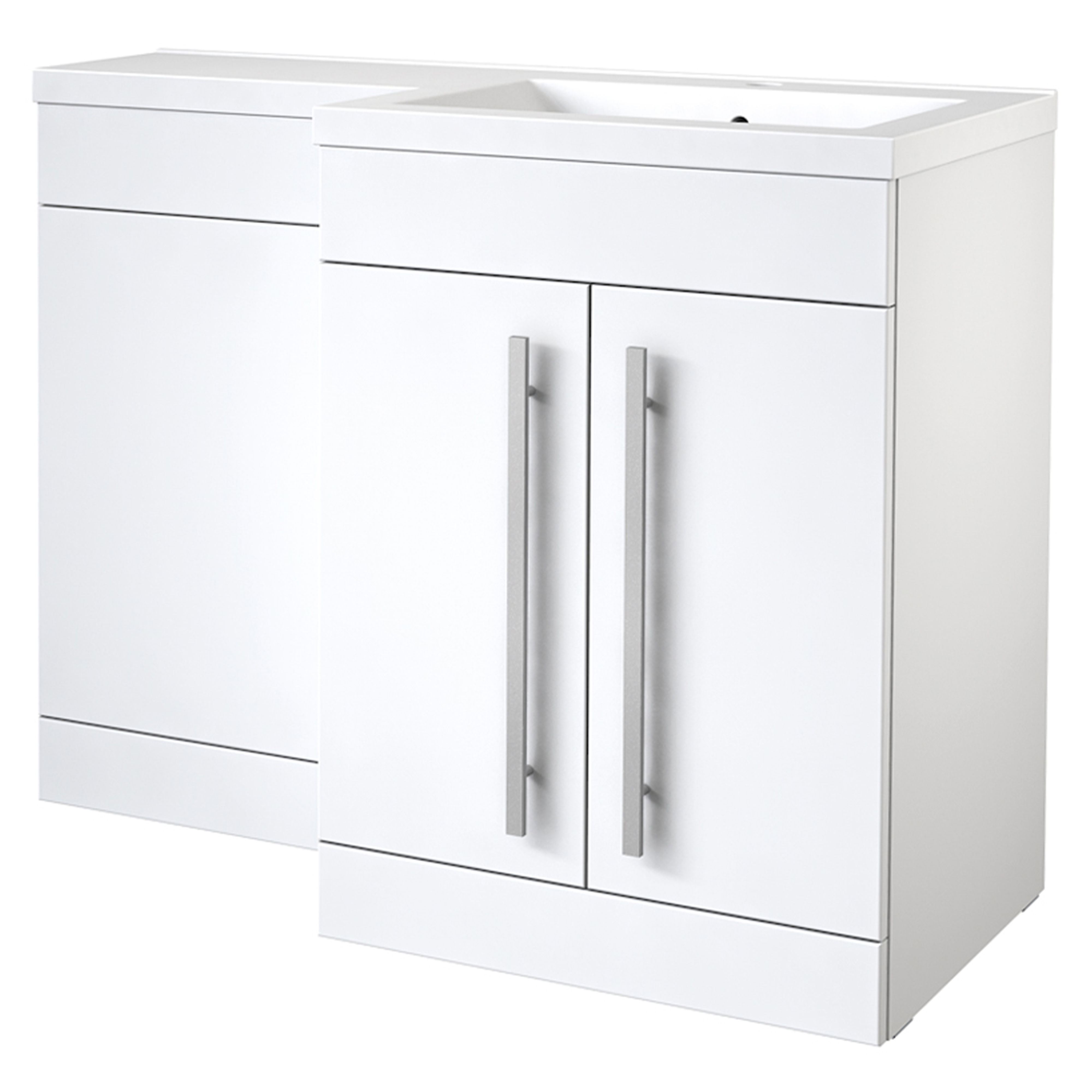 Kartell K-Vit Matrix Right Handed L-Shaped Basin 1100mm