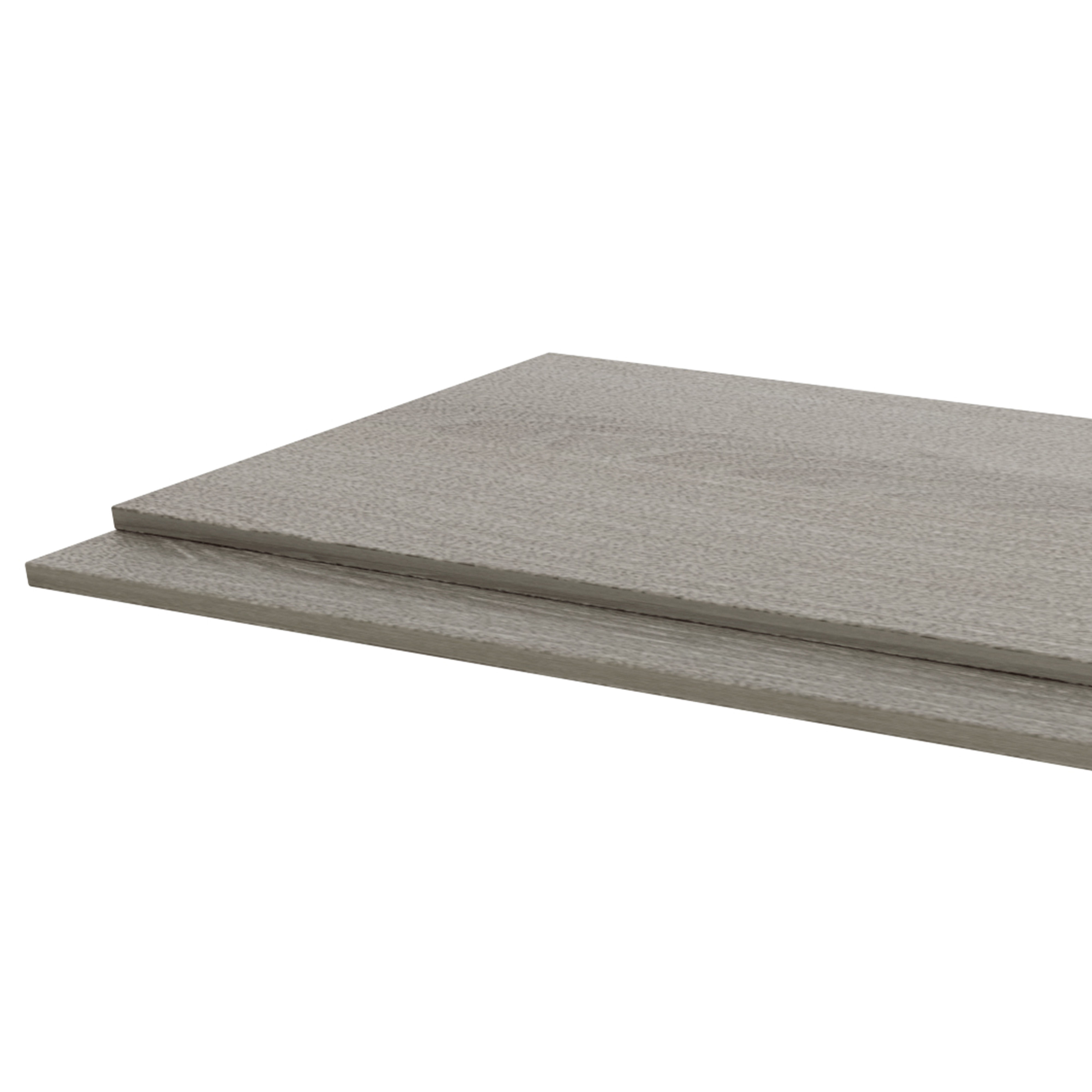 Kartell K-Vit Purity 2-Piece End Bath Panel Silver Oak 700mm x 580mm