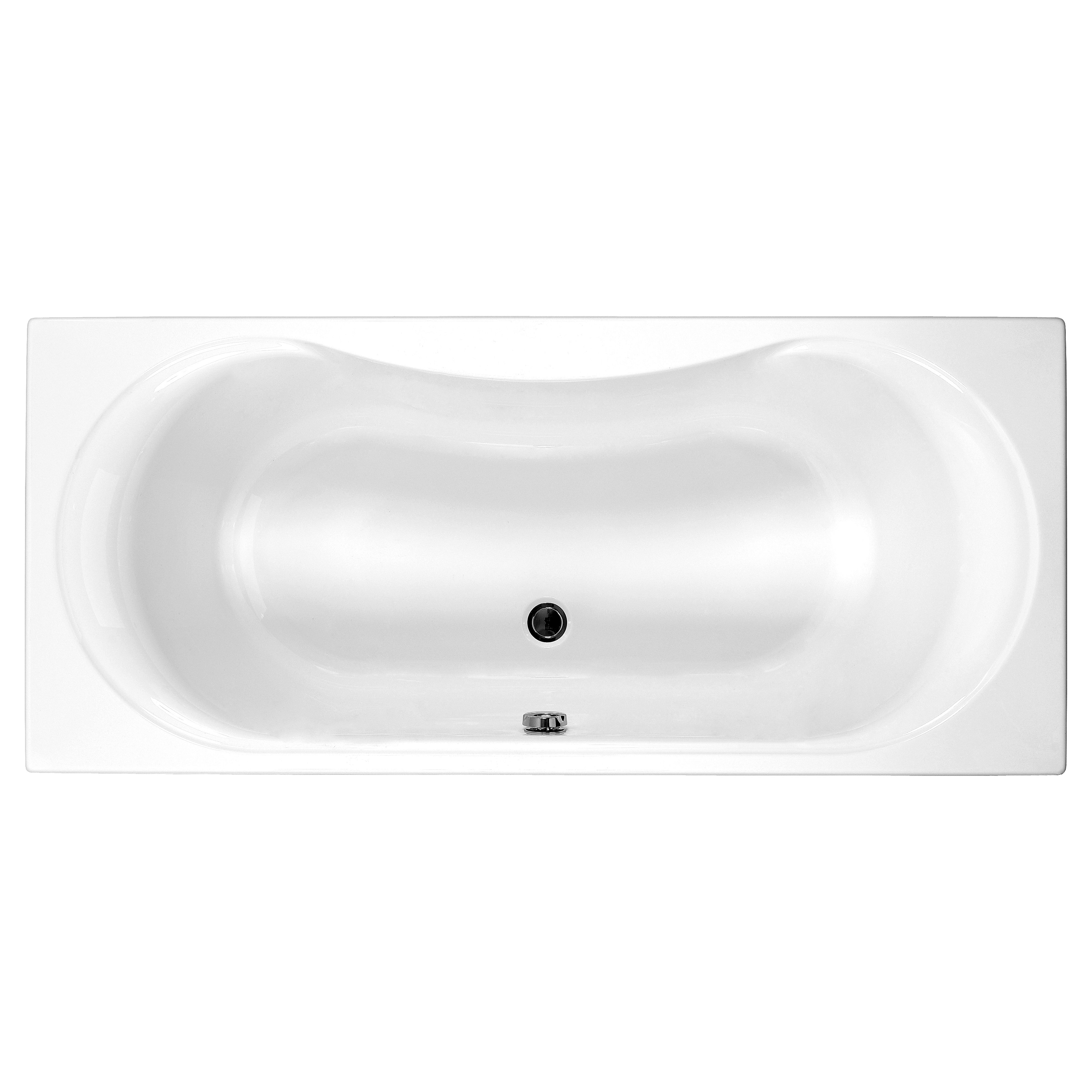 Kartell K-Vit Ark Double Ended Bath Tub 1800mm x 800mm