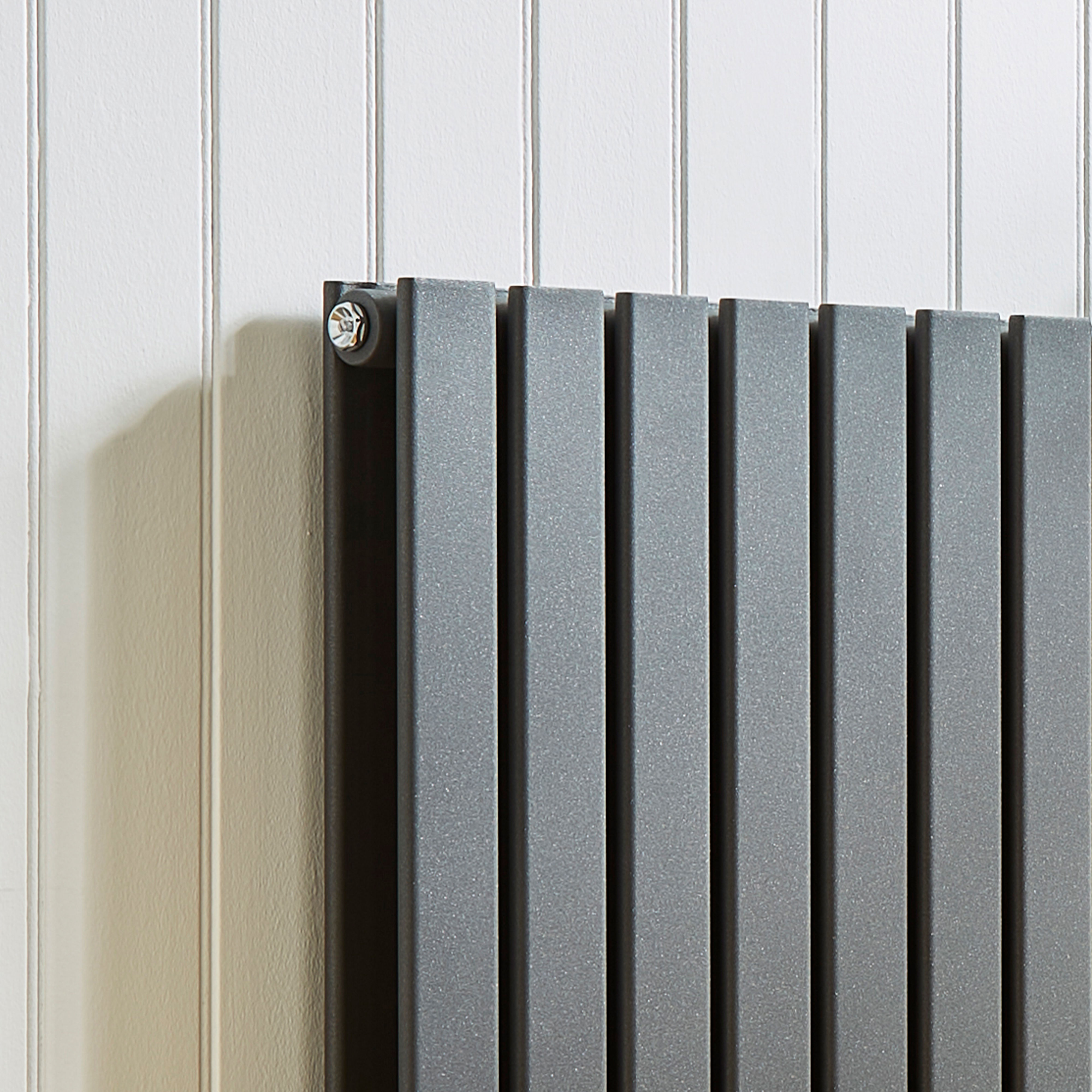 Kartell K-Rad Boston Double Panel Vertical Radiator Anthracite