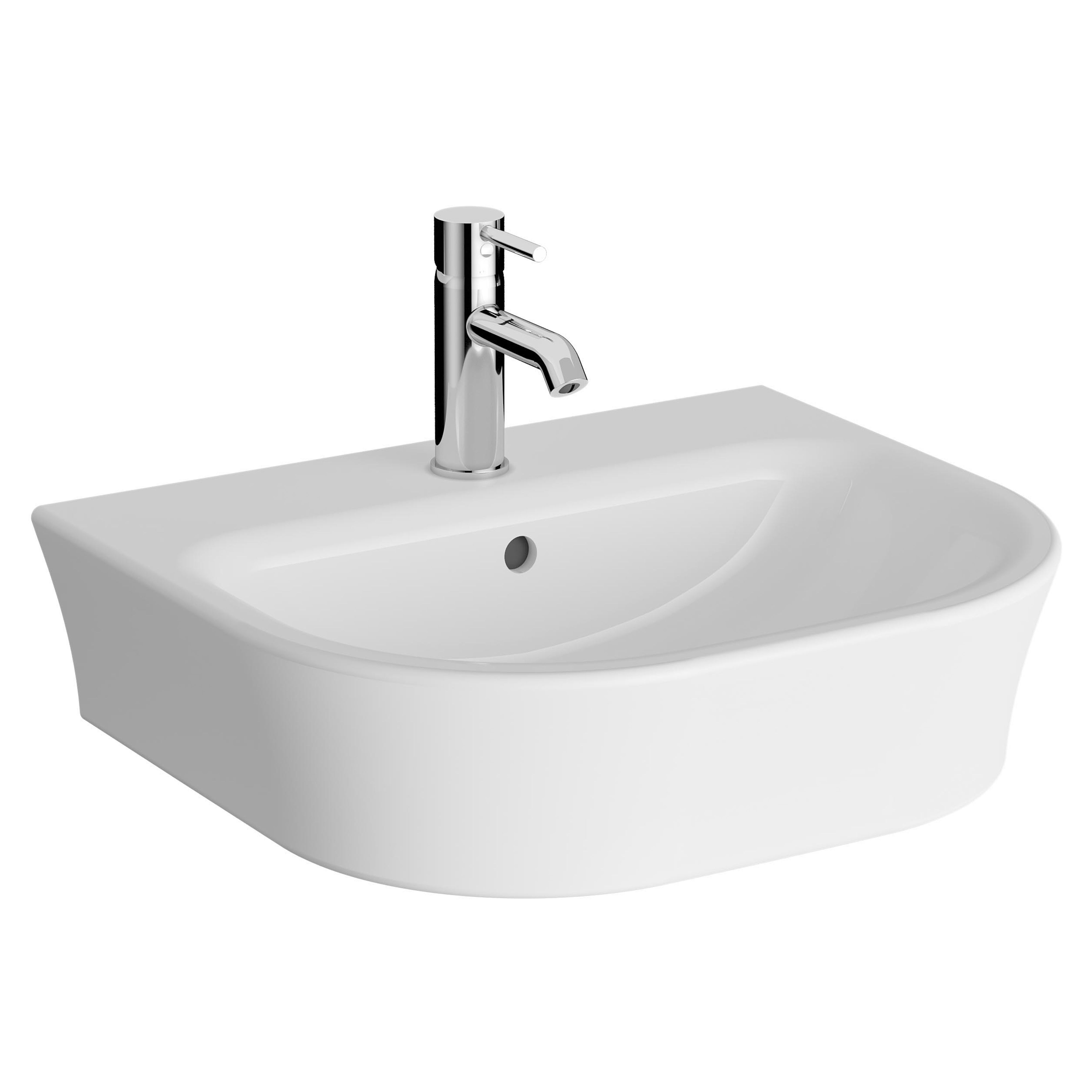 Kartell K-Vit Eklipse Compact Washbasin 550mm
