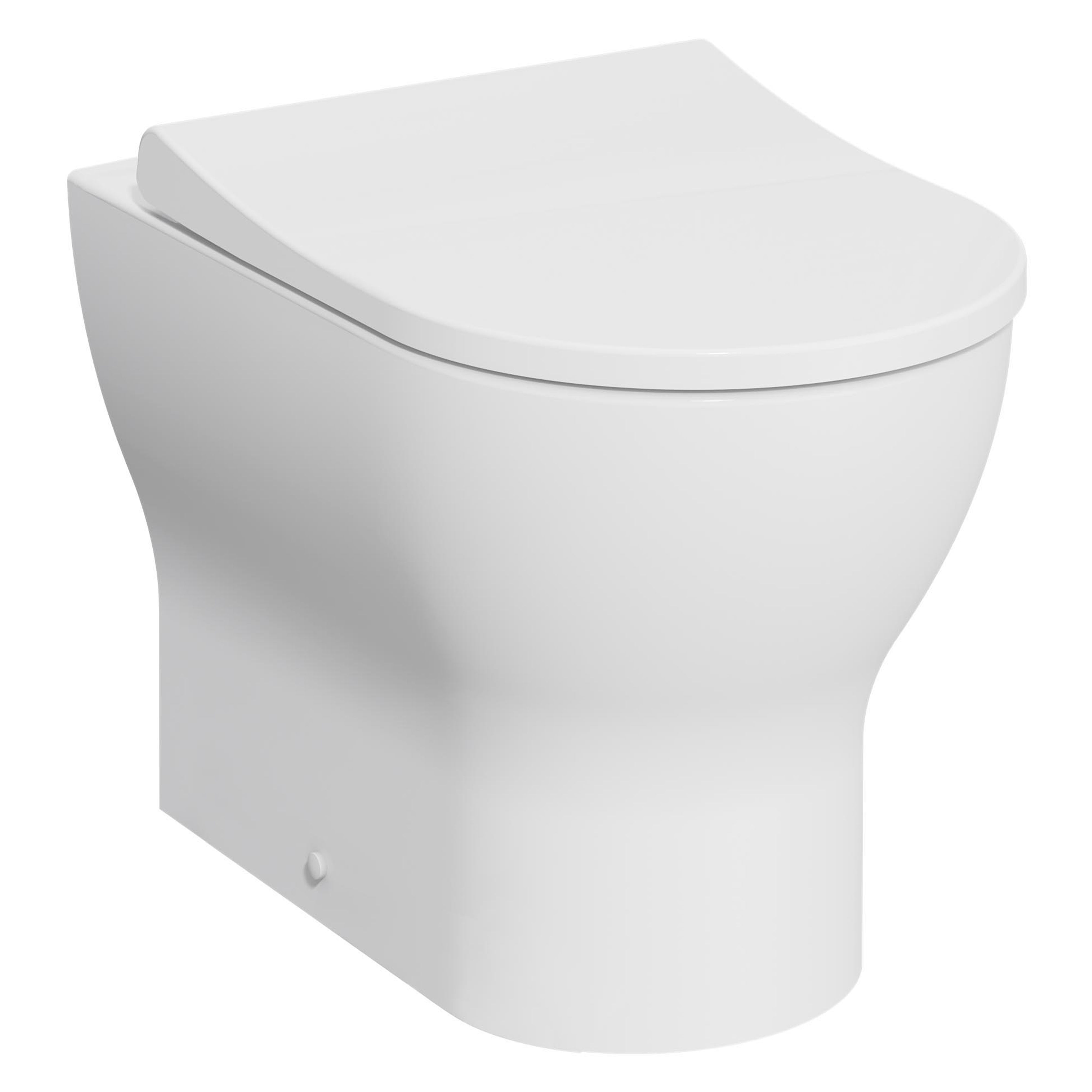 Kartell K-Vit Eklipse Round Rimless Back to Wall Pan