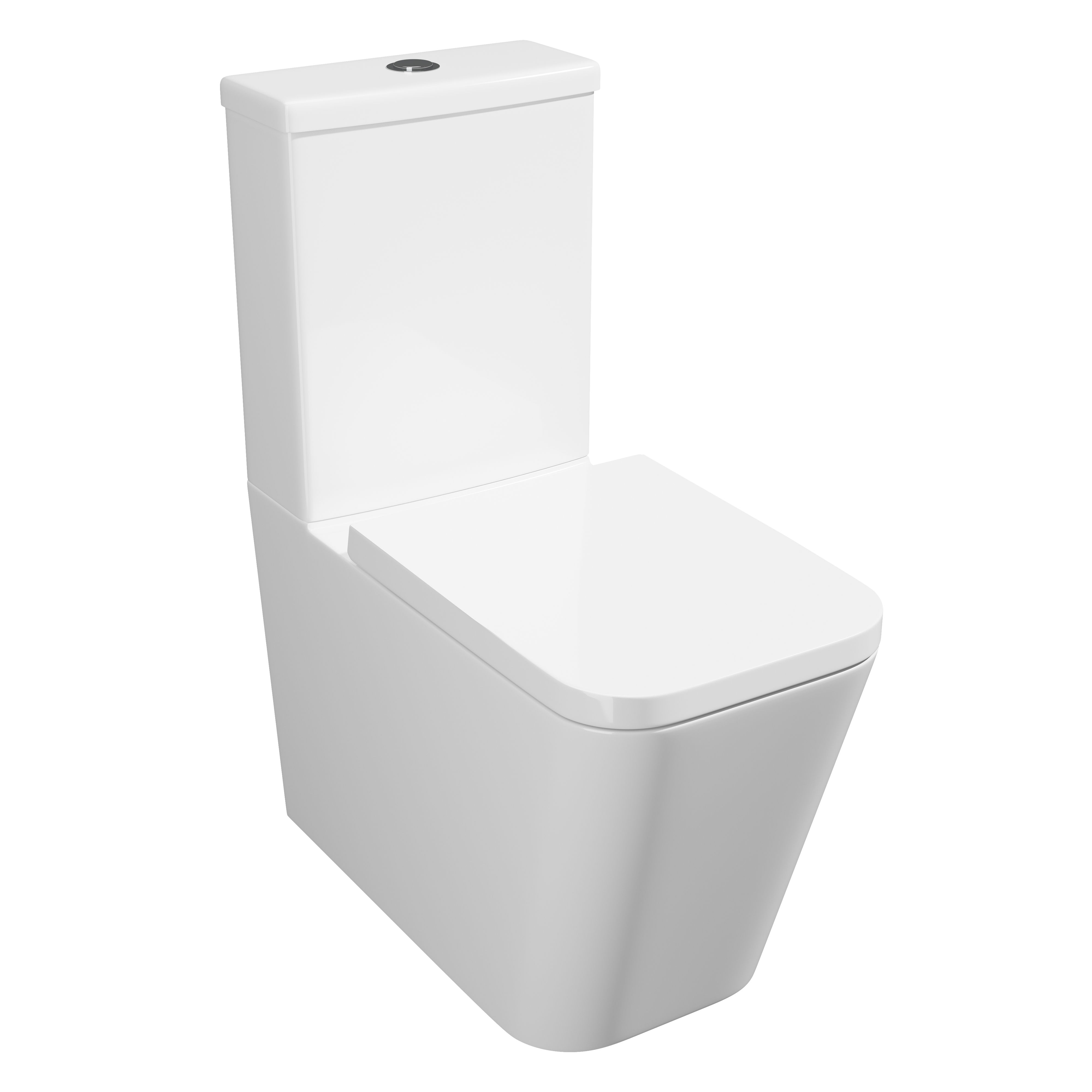 Kartell K-Vit Genoa Square Close Coupled Toilet Cistern