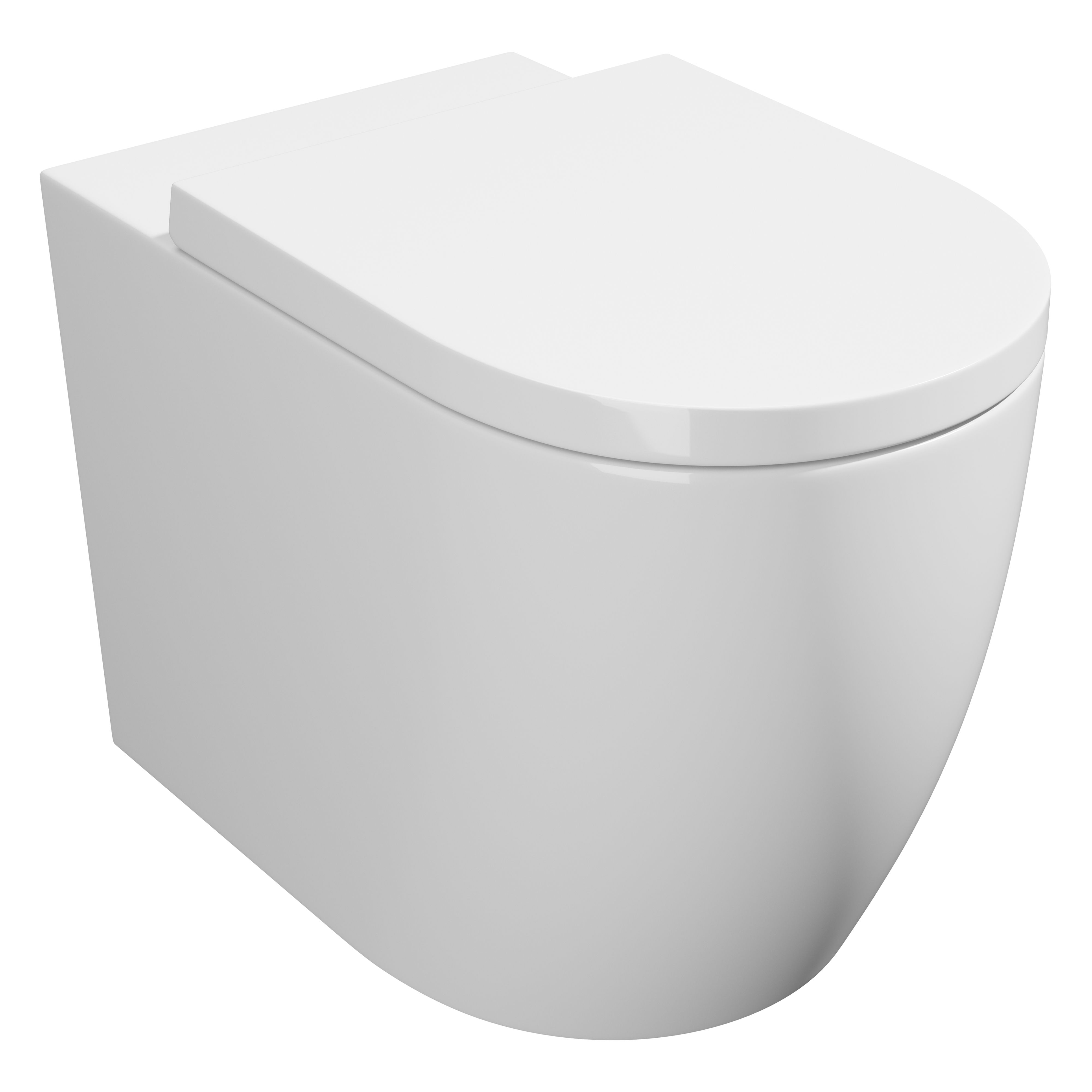 Kartell K-Vit Genoa Round Rimless Back to Wall Pan