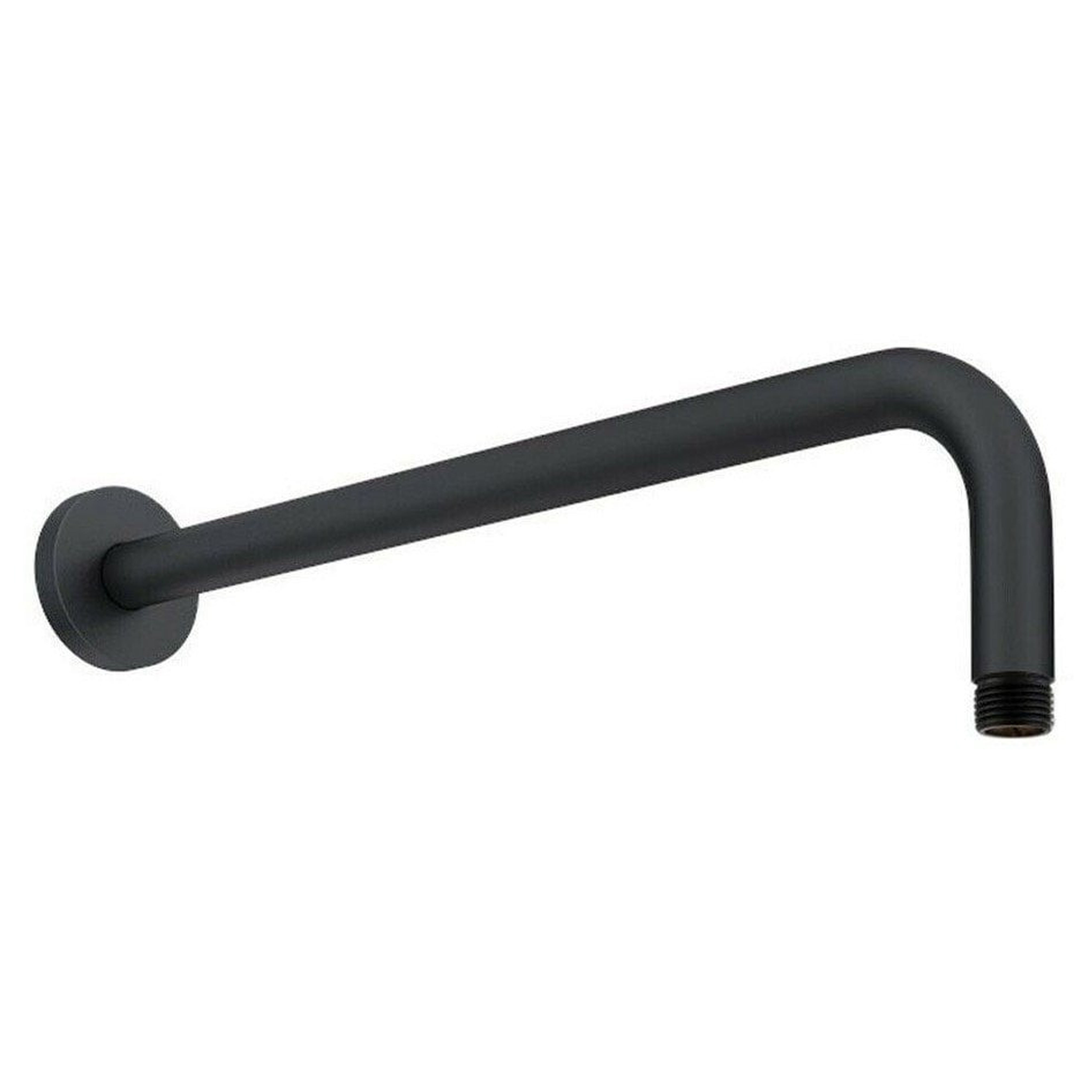 Kartell K-Vit Nero Round Wall Shower Arm - SHO150NR
