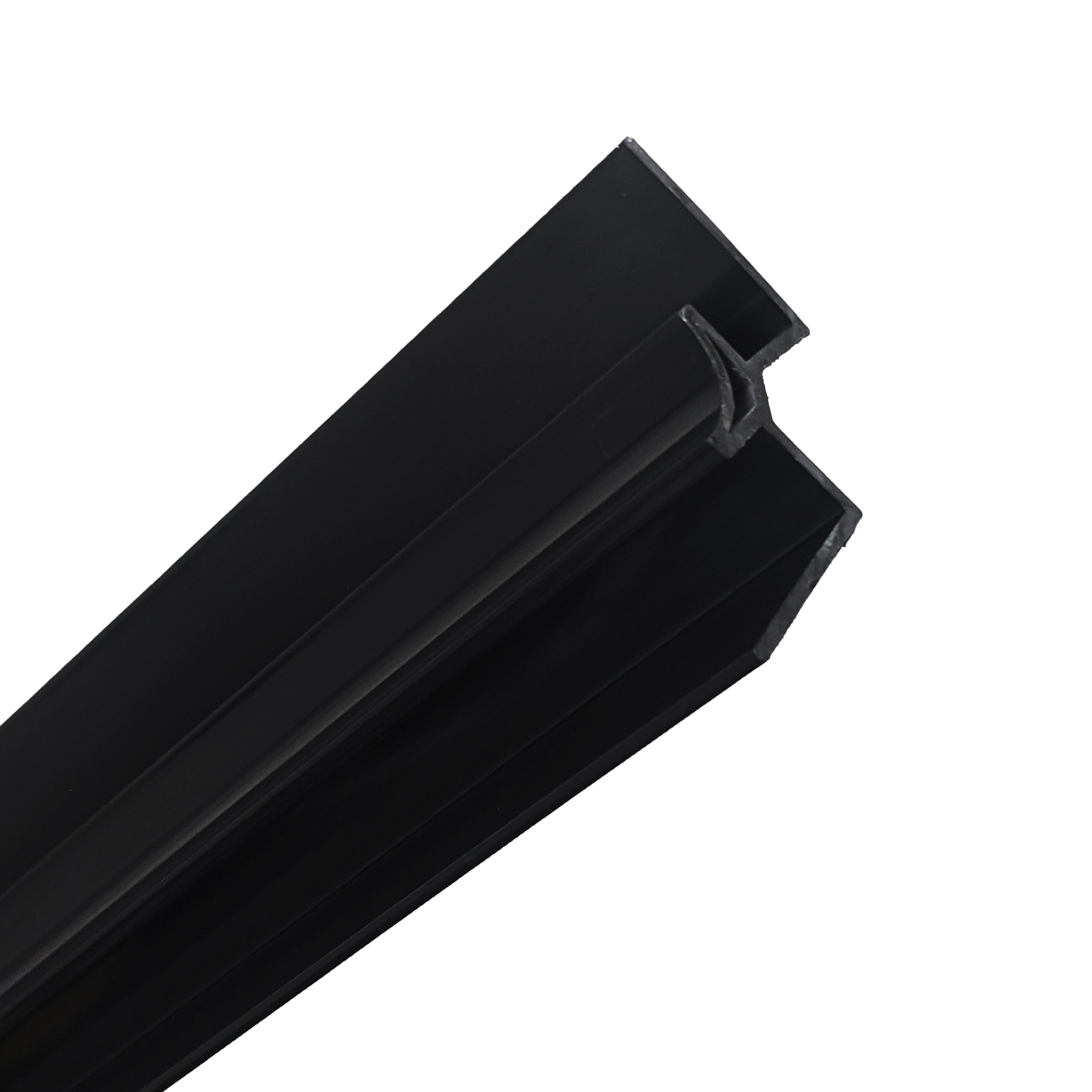 Kartell K-Vit Internal Winged Corner Trim Black 10mm x 40mm x 2400mm - FFT10-ICB