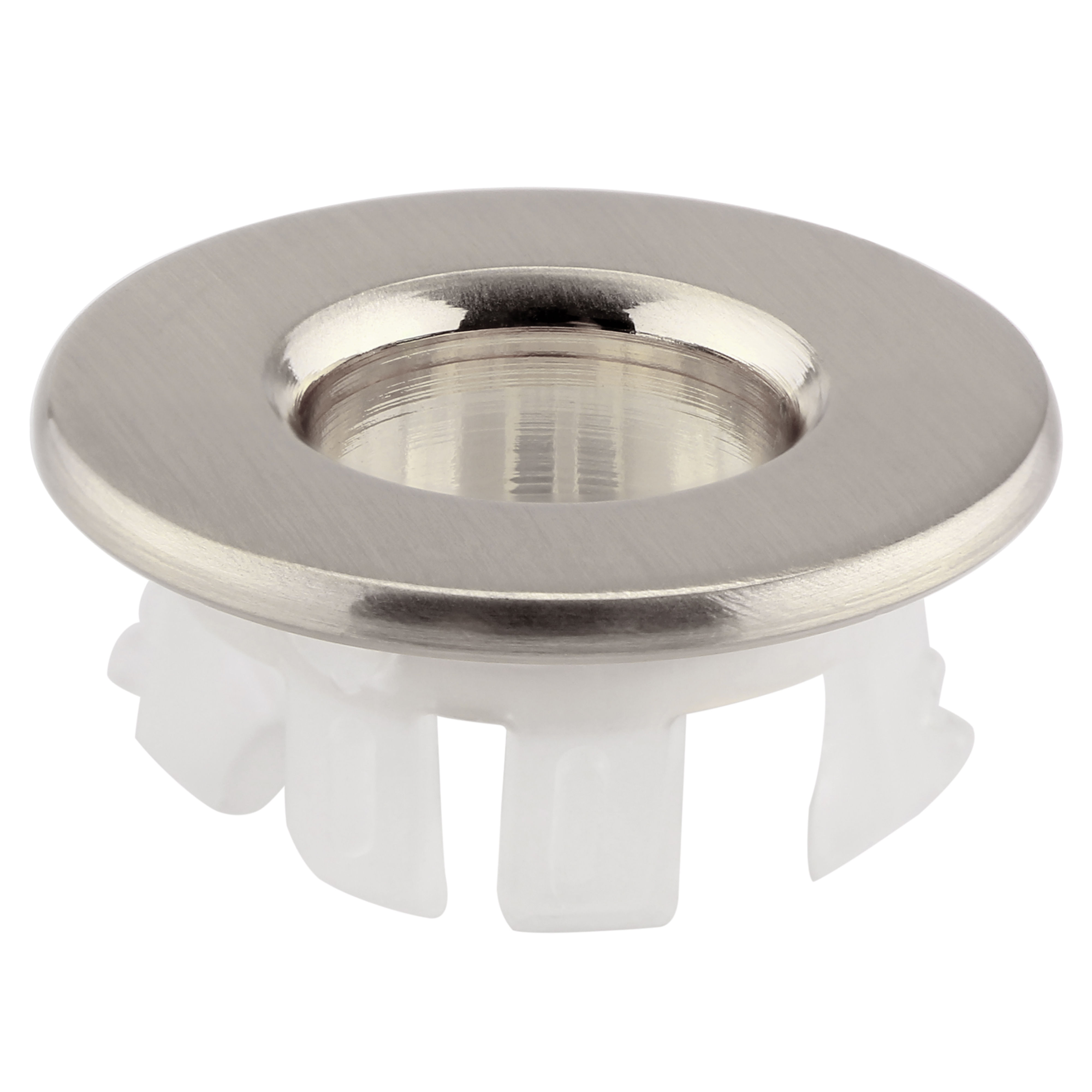 Kartell K-Vit Basin Overflow Cover Brushed Nickel - BOC01BN