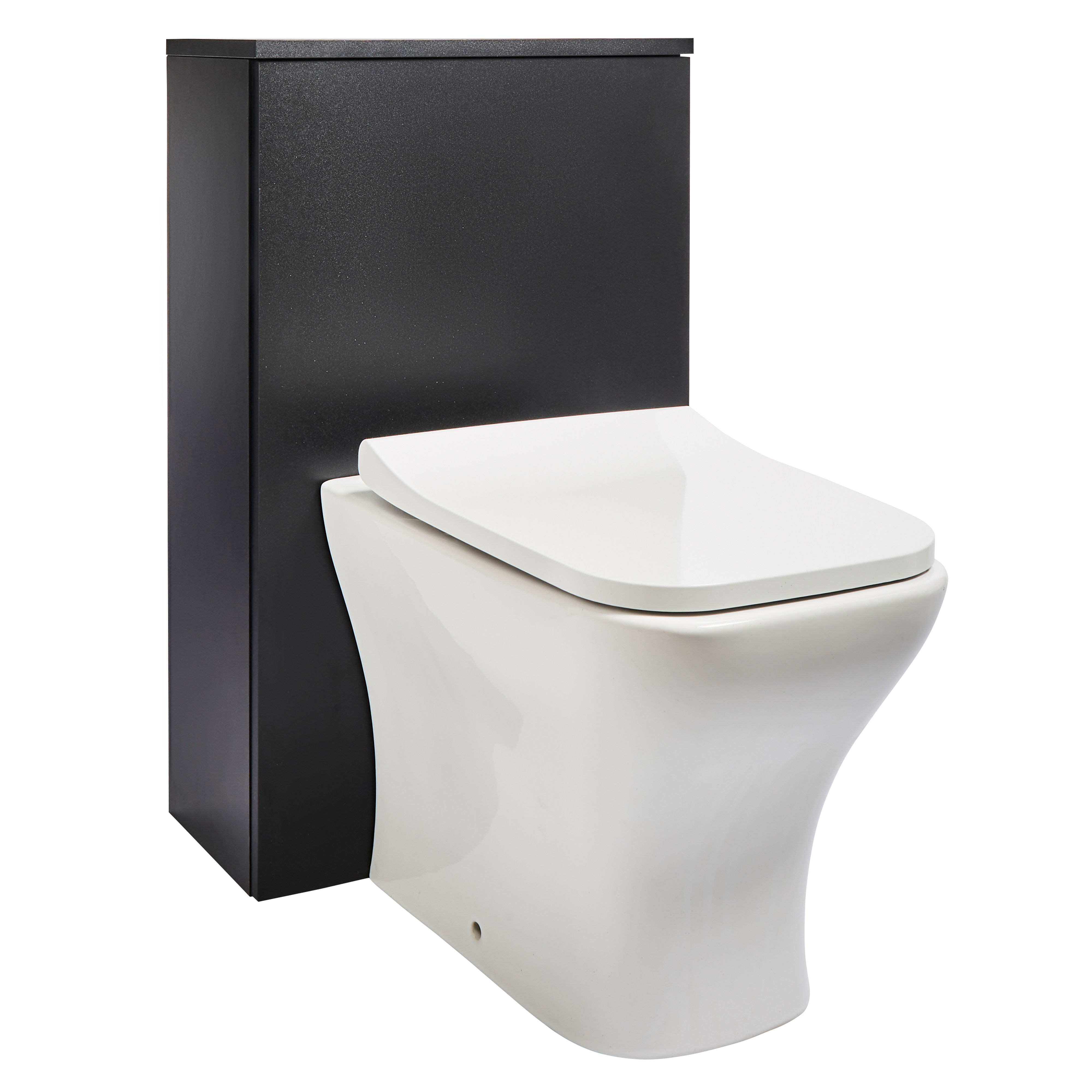 Kartell K-Vit Purity WC Unit Black 505mm - PMB505WC