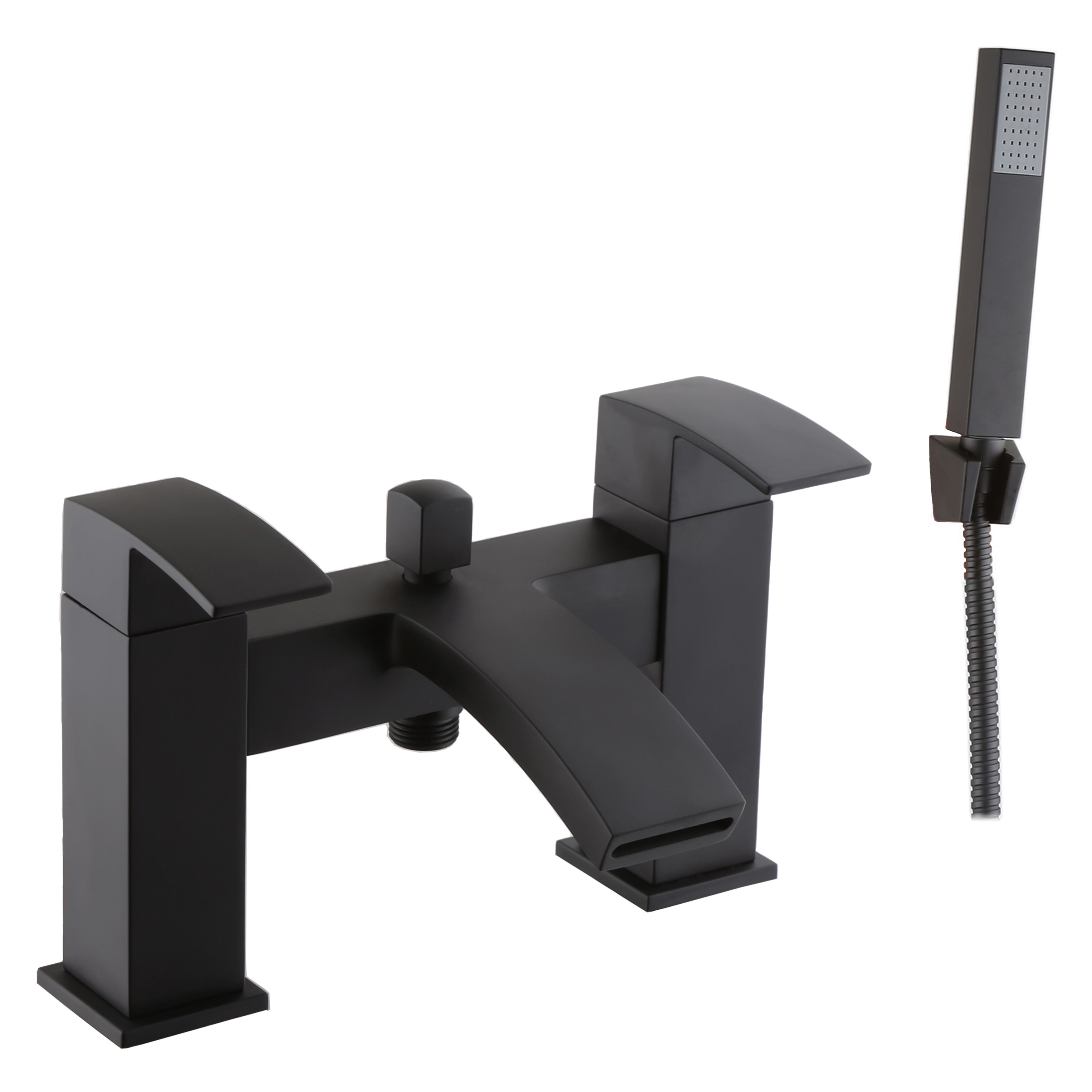 Kartell K-Vit Fiuto Nero Bath Shower Mixer Tap - TAP008FIJ