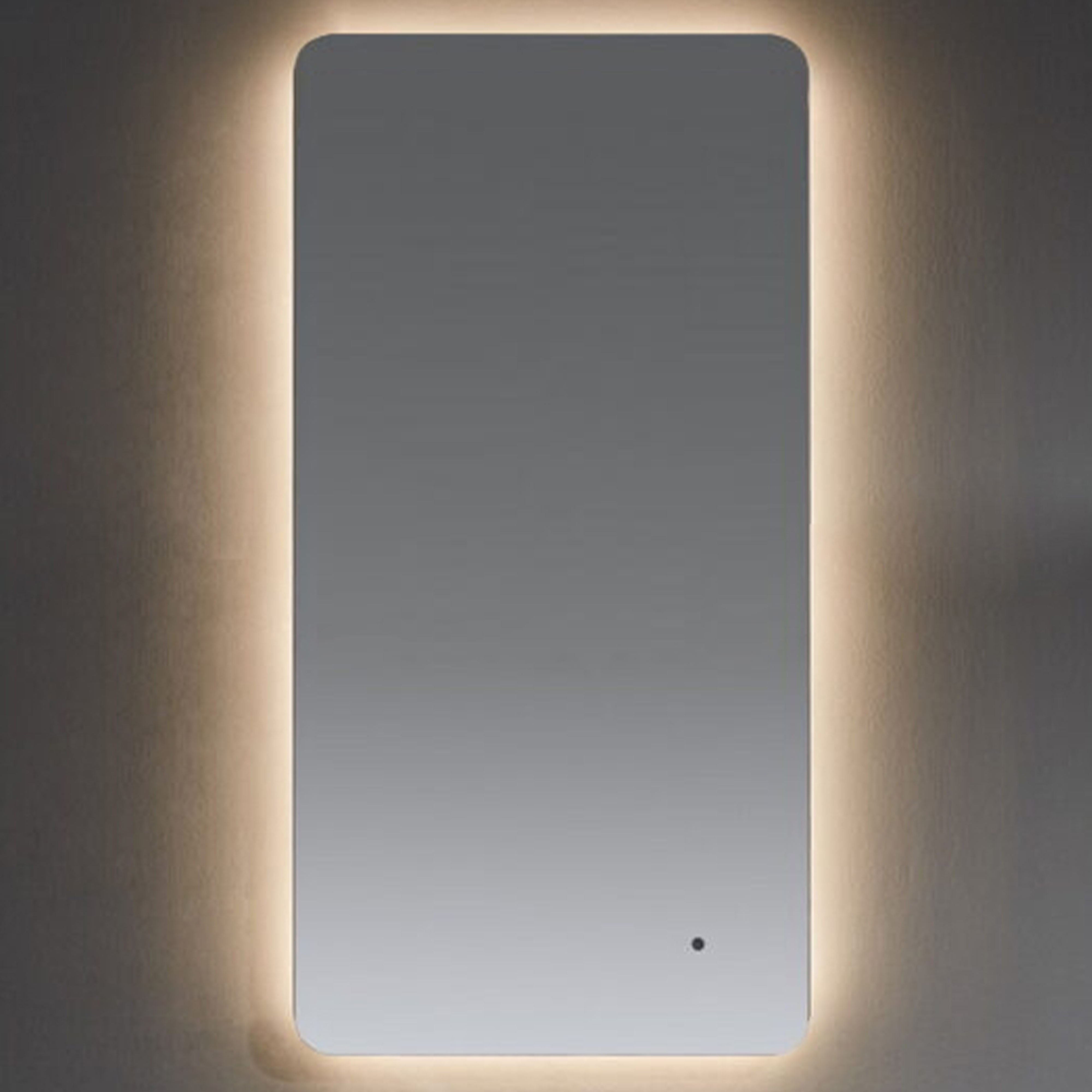 Kartell K-Vit Calcot LED Mirror Chrome 600mm x 1200mm - CA6012