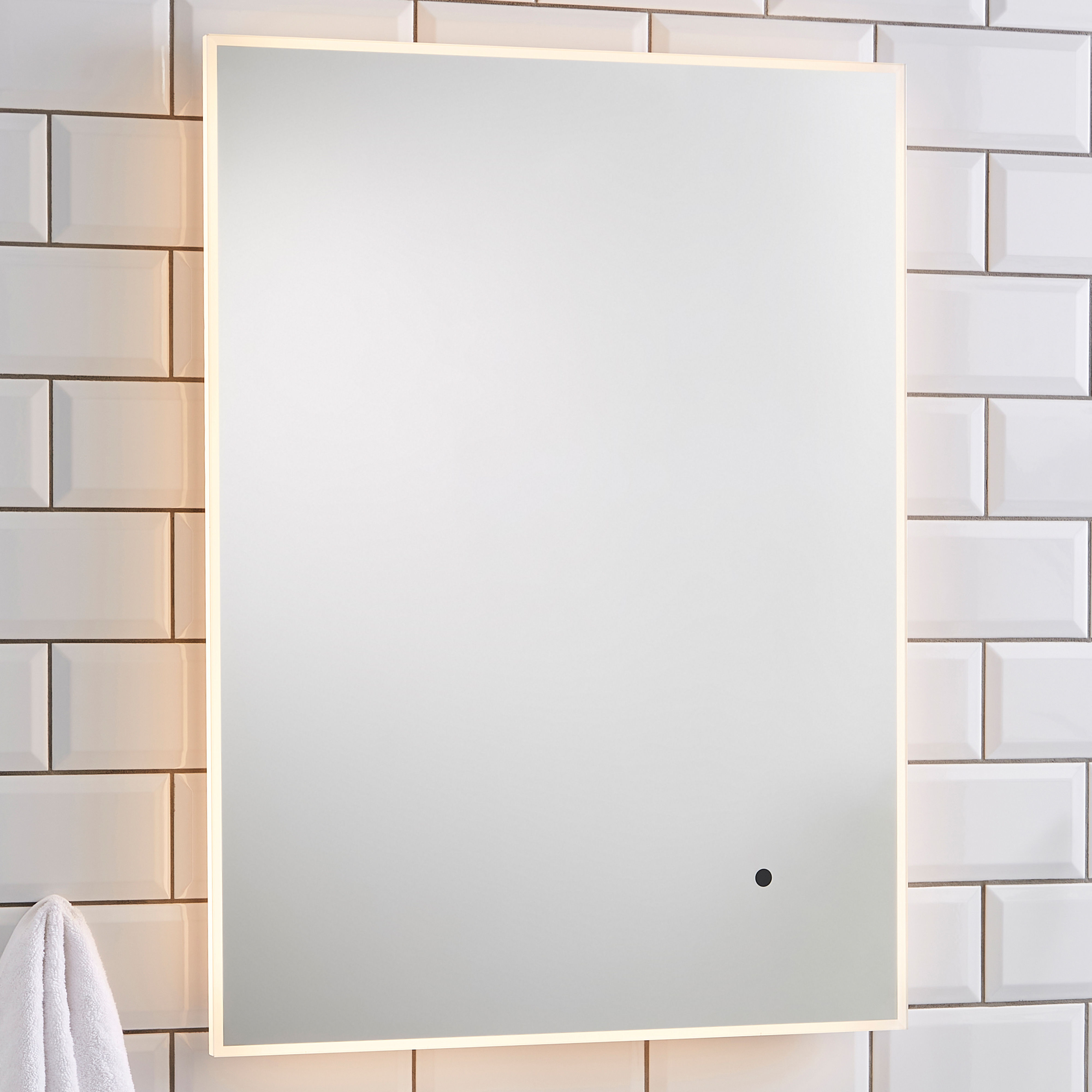 Kartell K-Vit Seattle LED Mirror Chrome