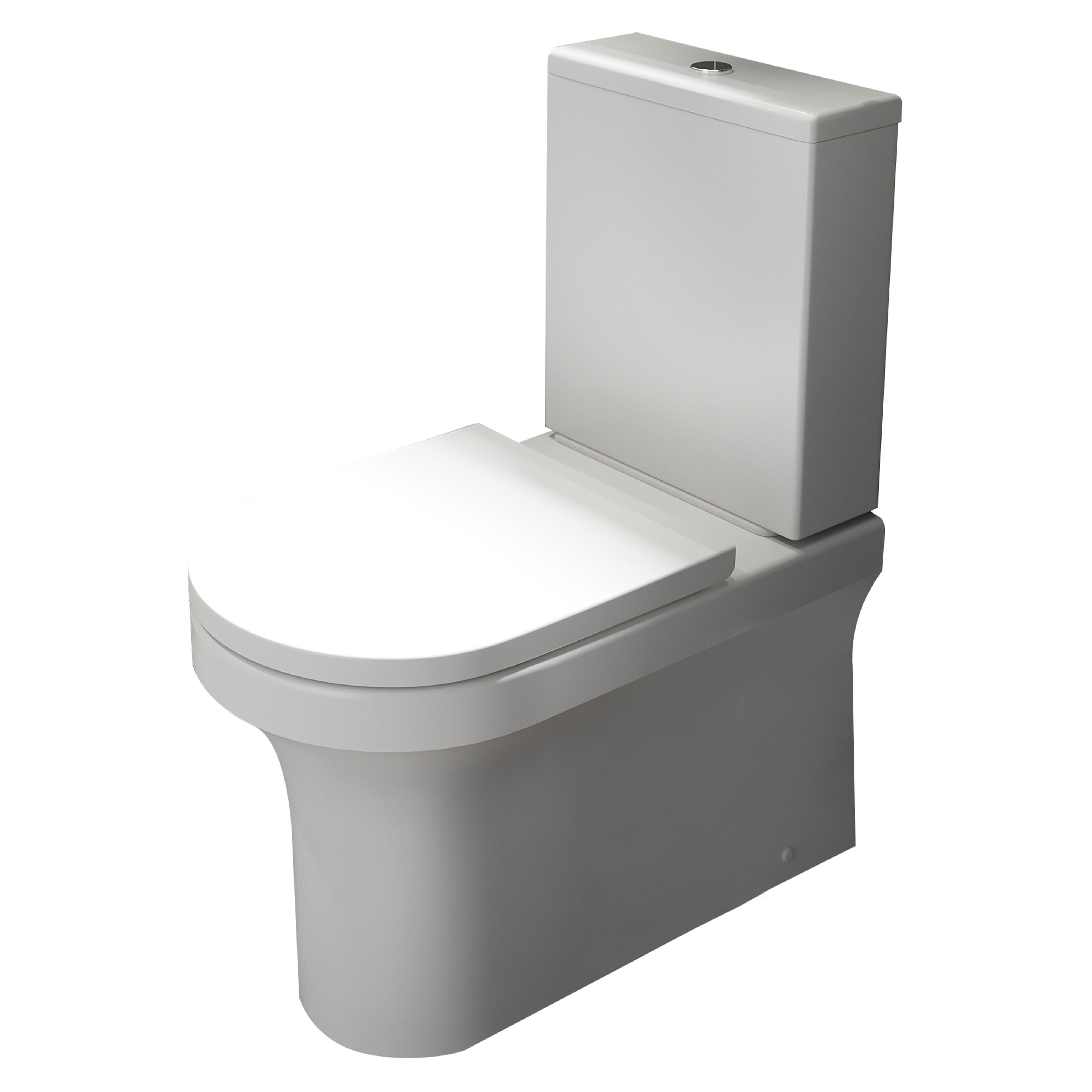 Kartell K-Vit Ozone Close to Wall Rimless Close Coupled Pan