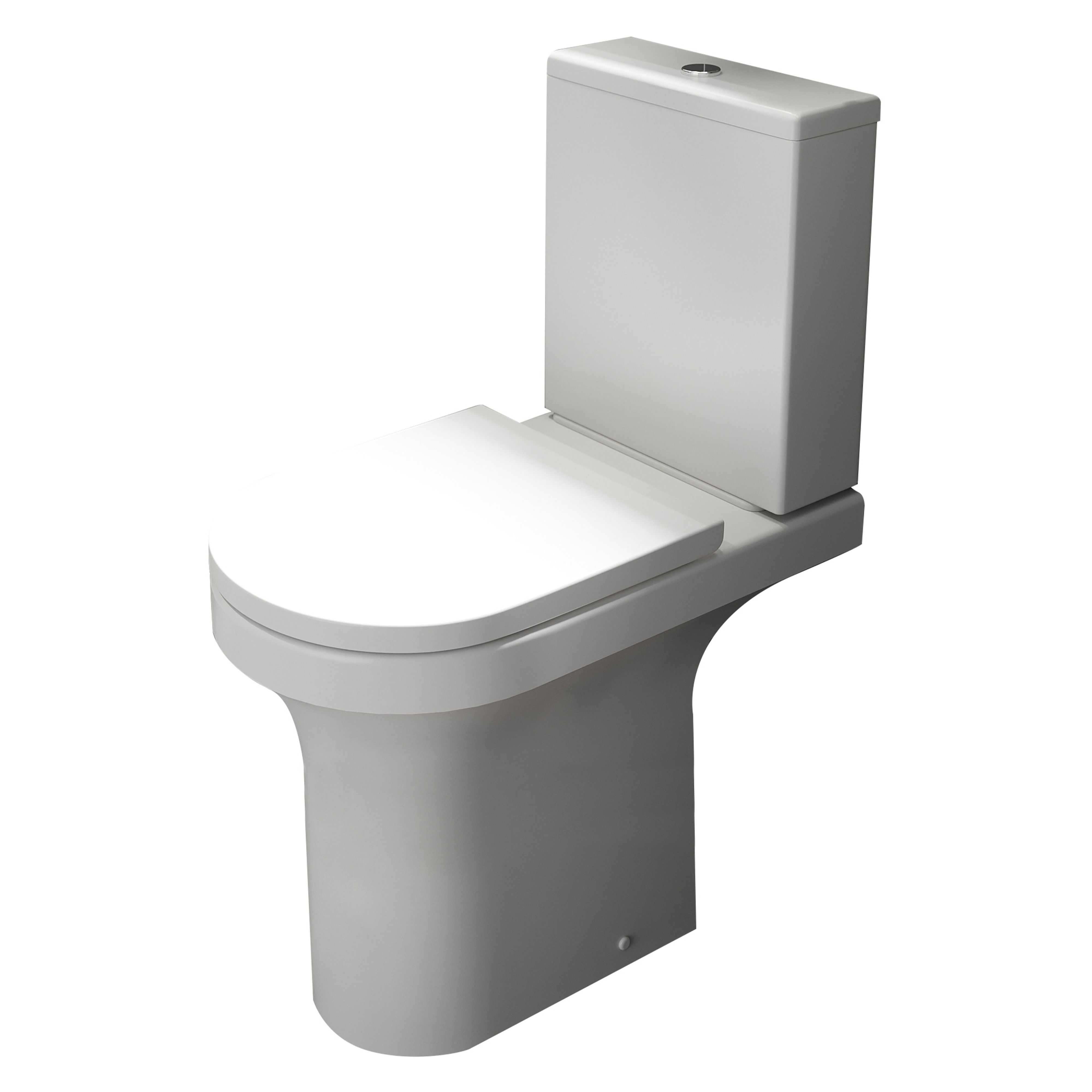 Kartell K-Vit Ozone Rimless Comfort Height Close Coupled Pan