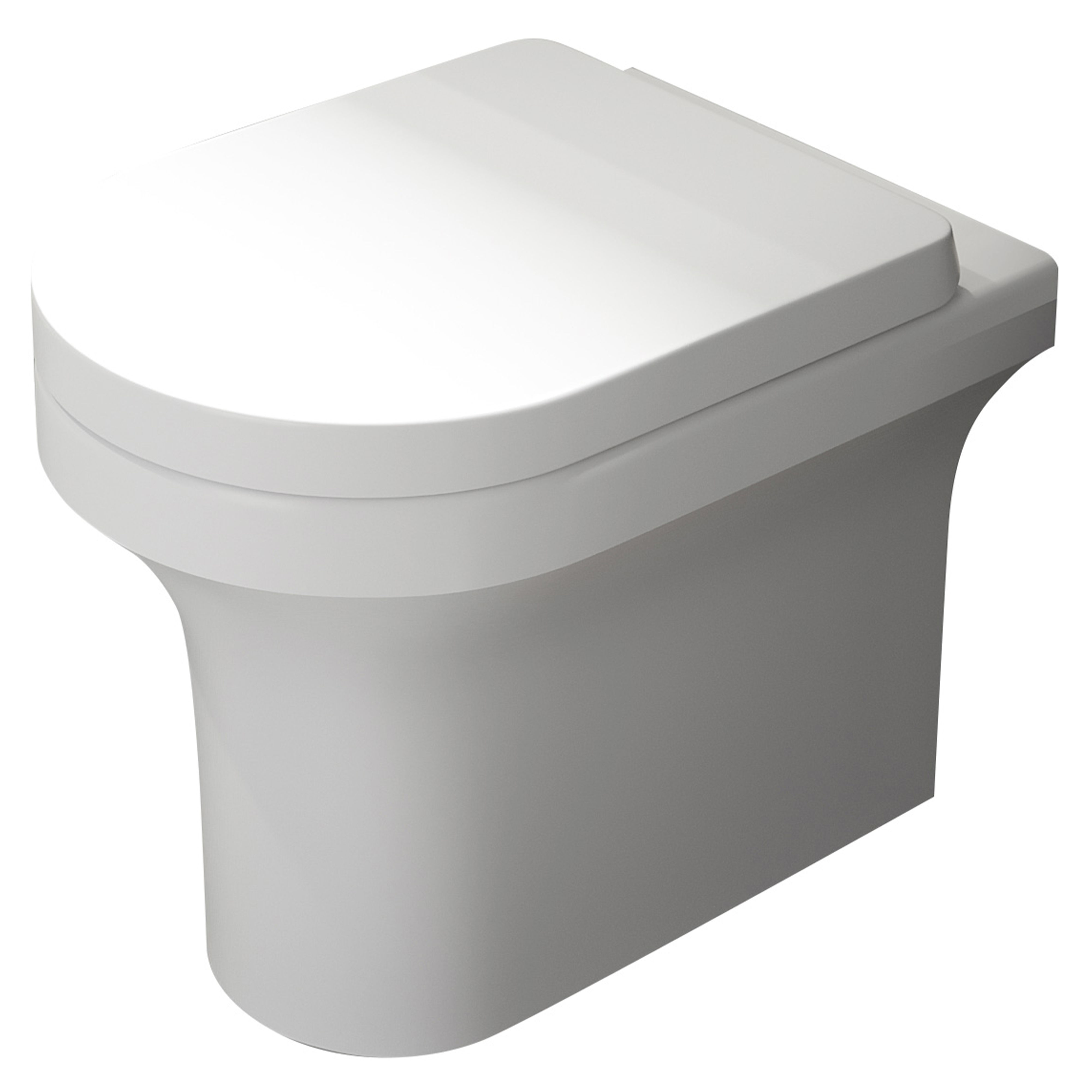 Kartell K-Vit Ozone Rimless Back to Wall Pan