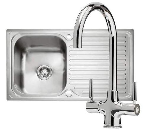 Caple Sabre 100 Sink and Tap Pack - PK/SA100