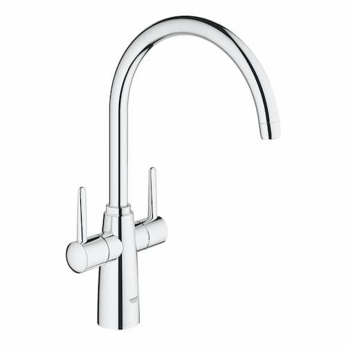 Grohe Ambi Two Handle Kitchen Sink Mixer Tap 1/2" - 30189000