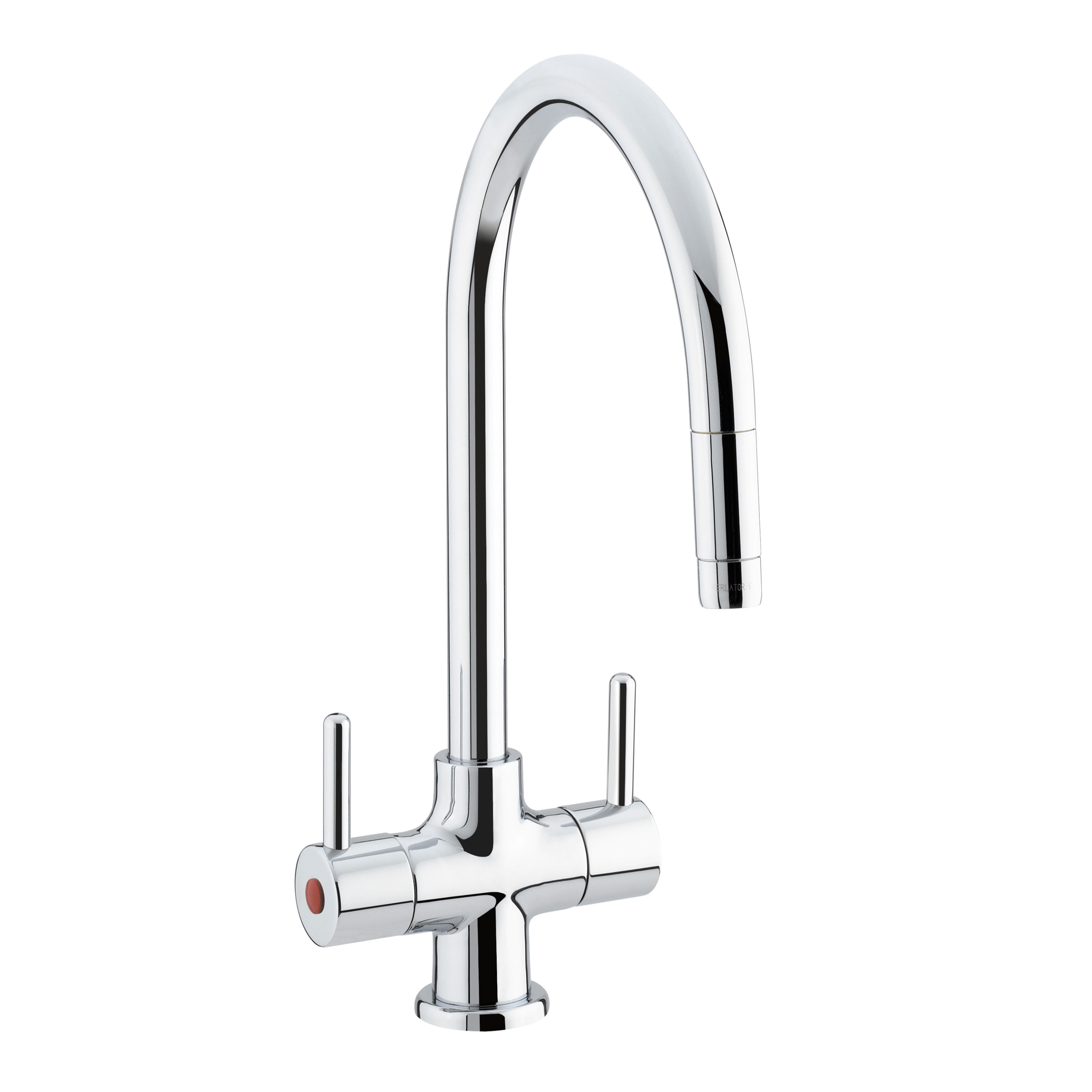 Bristan Beeline Monobloc Kitchen Sink Mixer Tap with Pull Out Spray Chrome - BE SNK C
