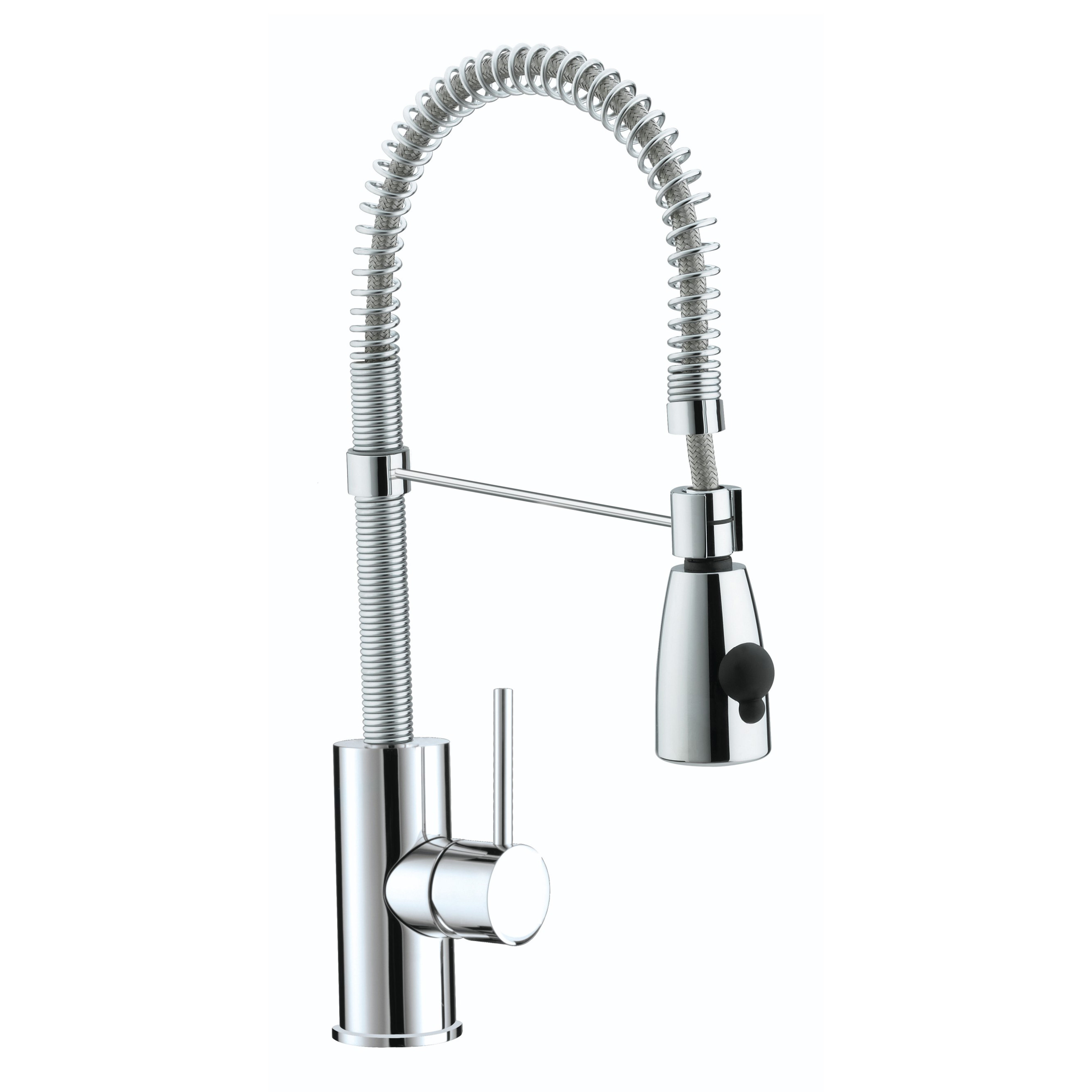Bristan Target Monobloc Kitchen Sink Mixer Tap with Pull Out Spray Chrome - TG SNK C