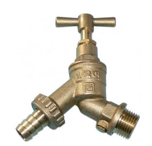 Hose Union BIB Cock with Double Check Valve 1/2"