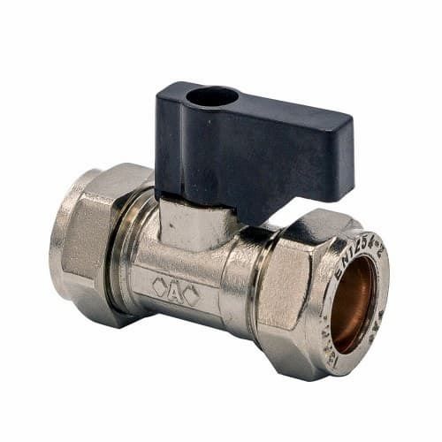 Isolation Valve Handle Chrome Plated 15mm