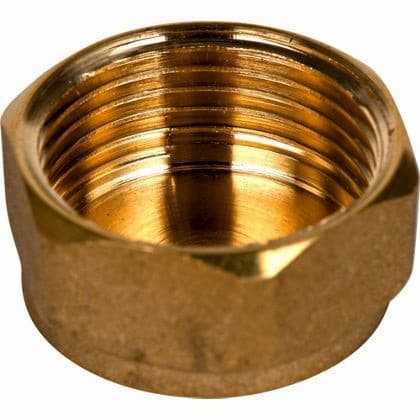 Brass Cap 1"