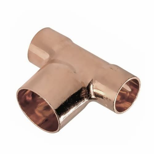 End Feed Tee 15mm x 15mm x 22mm