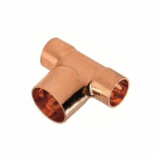End Feed Tee 22mm x 22mm x 28mm