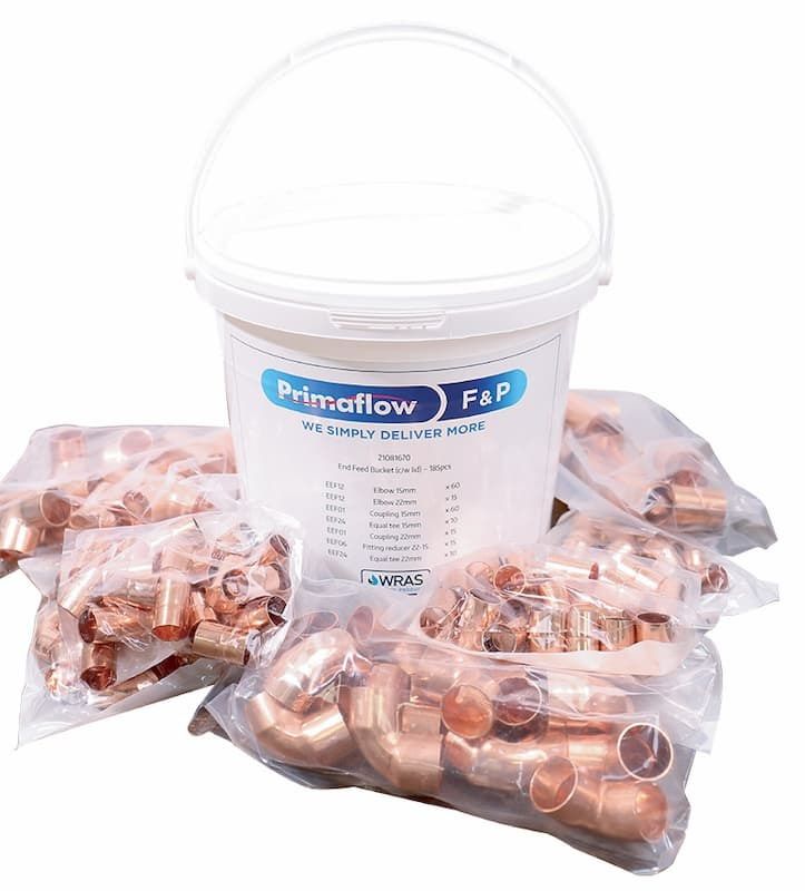 Endfeed 185 Piece Fittings Bucket