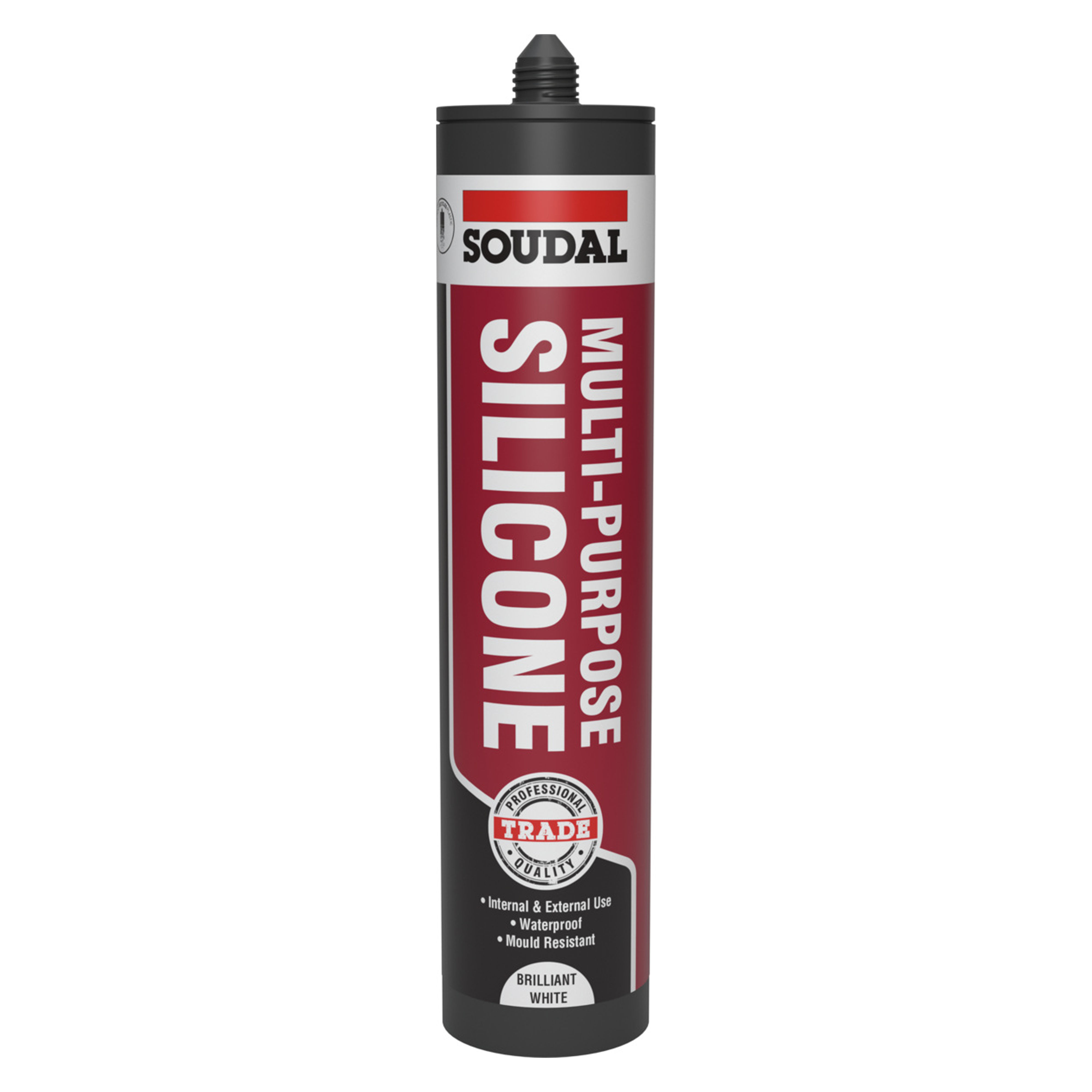 Soudal Trade Multi-Purpose Silicone White 270ml