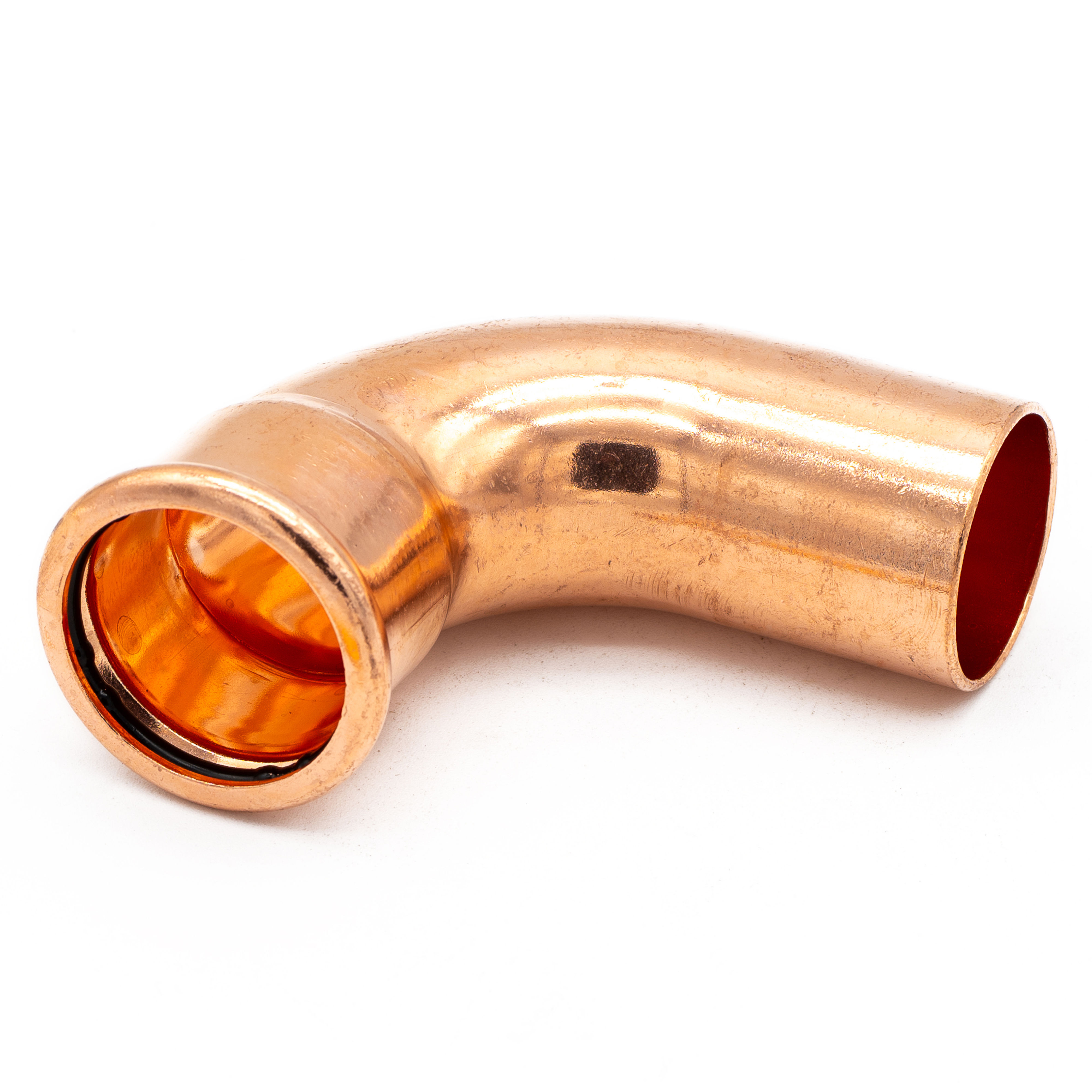 Copper Press Fit 90° Street Elbow 35mm
