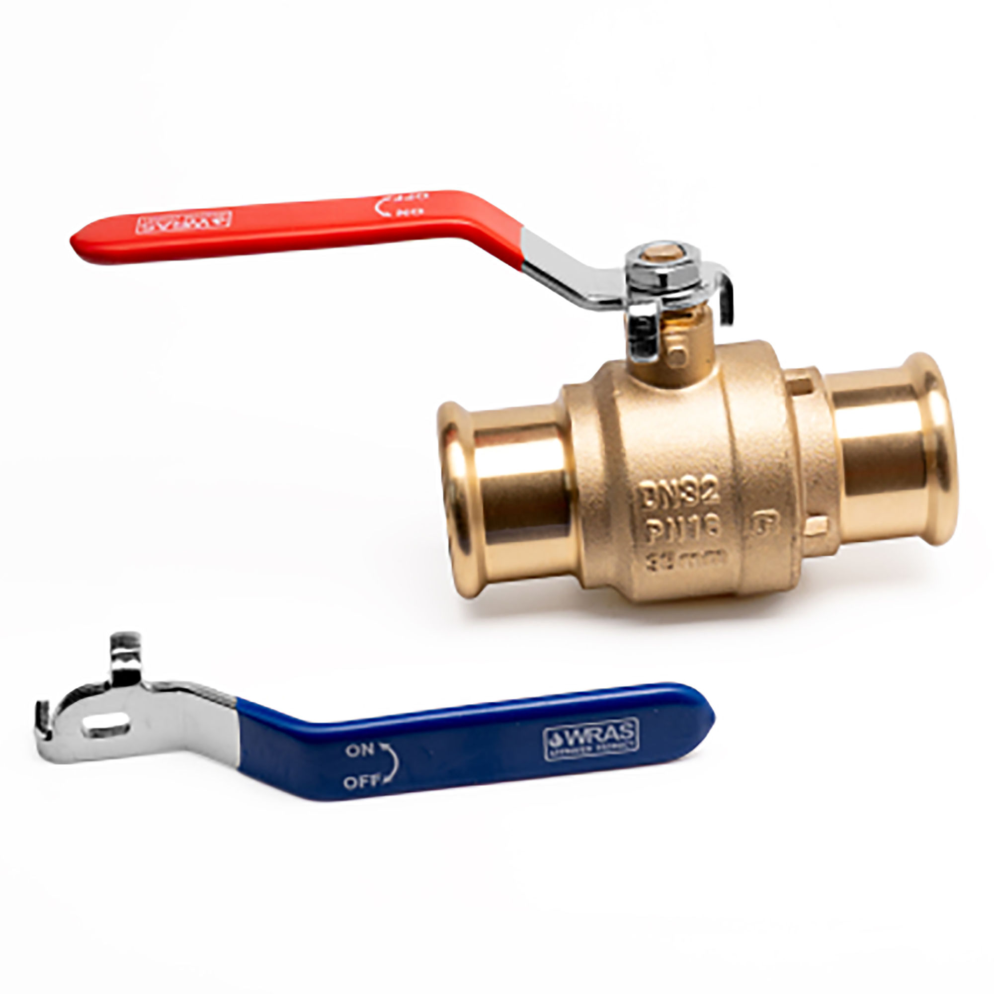 Press Fit Lever Ball Valve 35mm