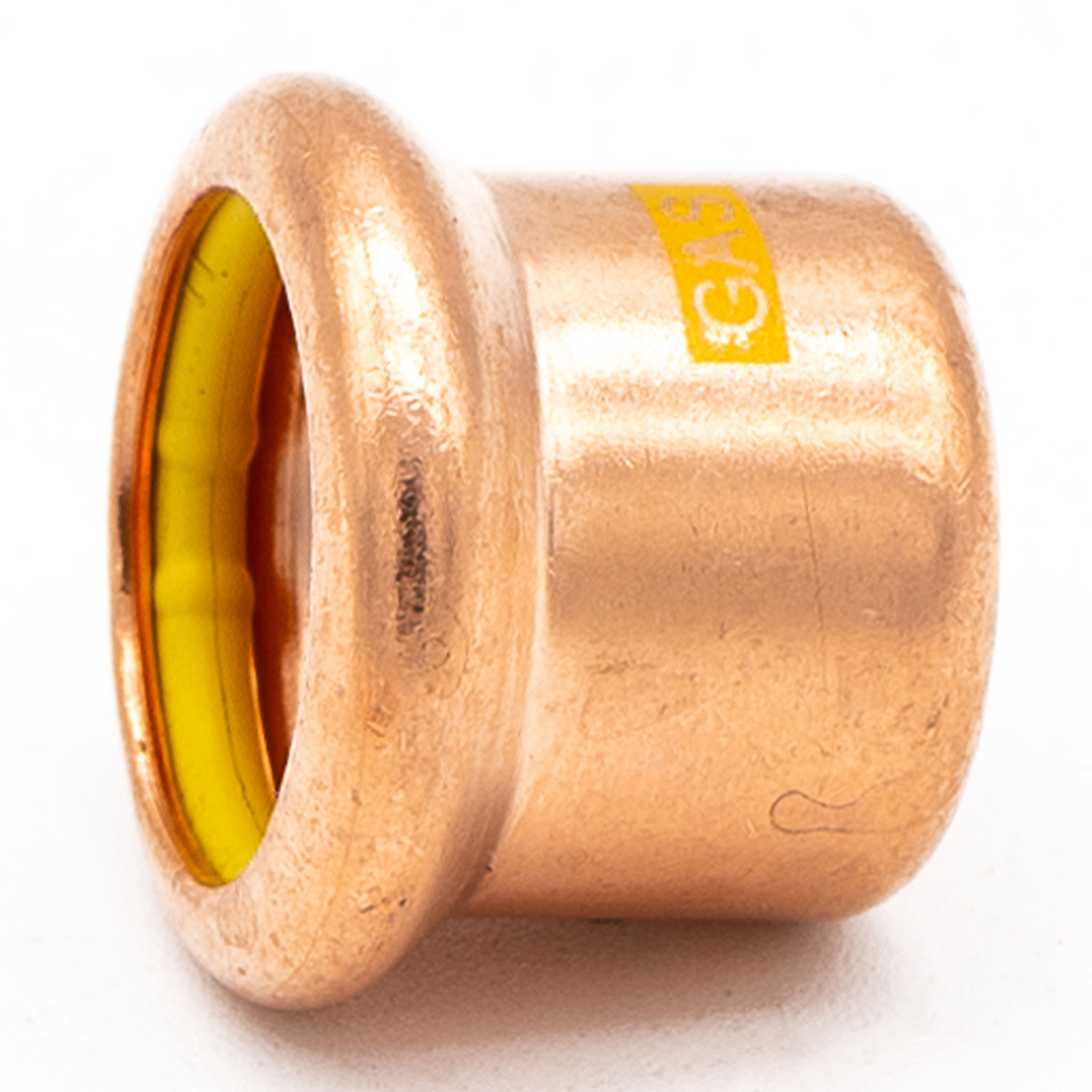 Copper Press Fit Gas End Cap 22mm